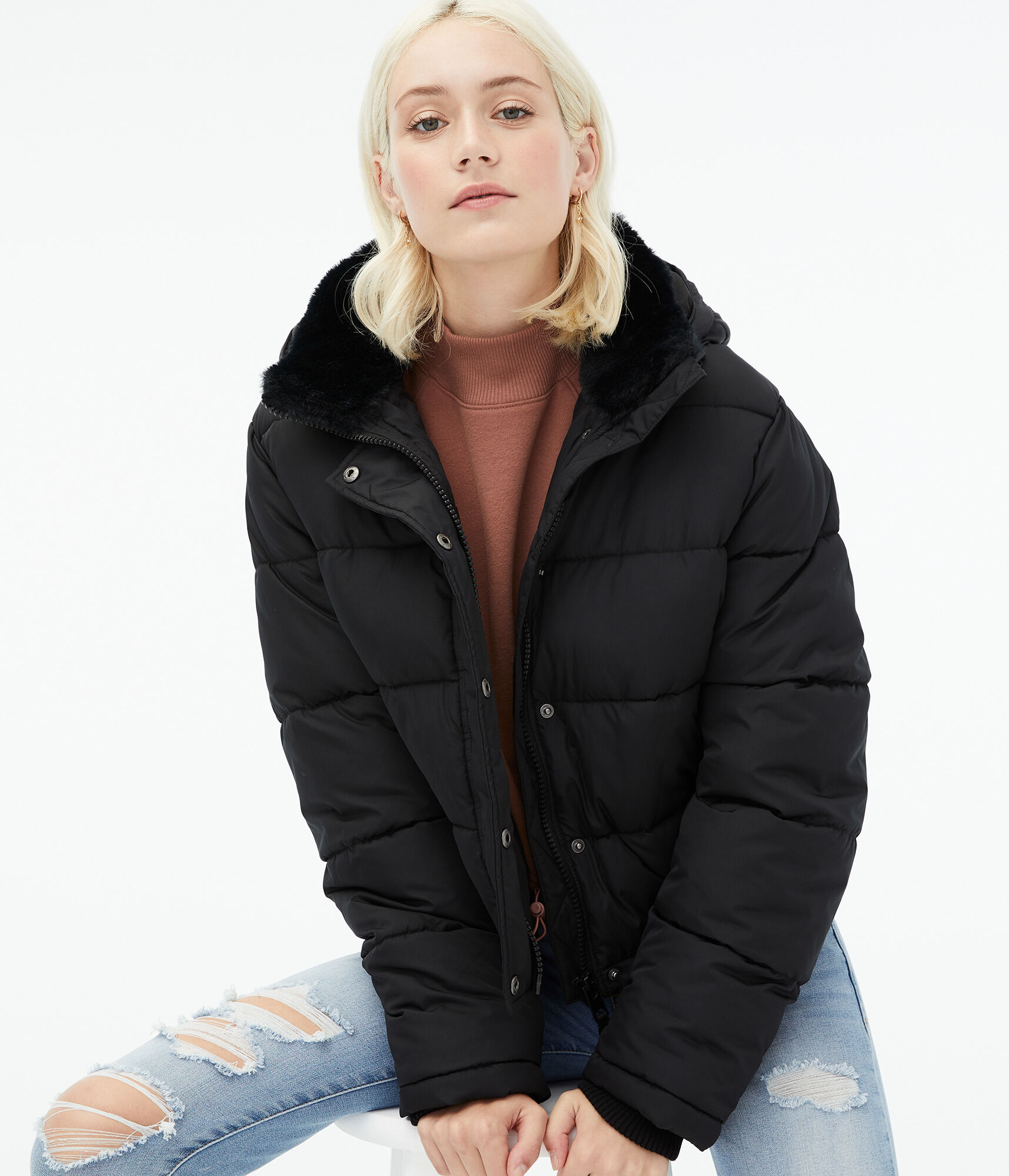 Heavyweight Hooded Puffer Jacket