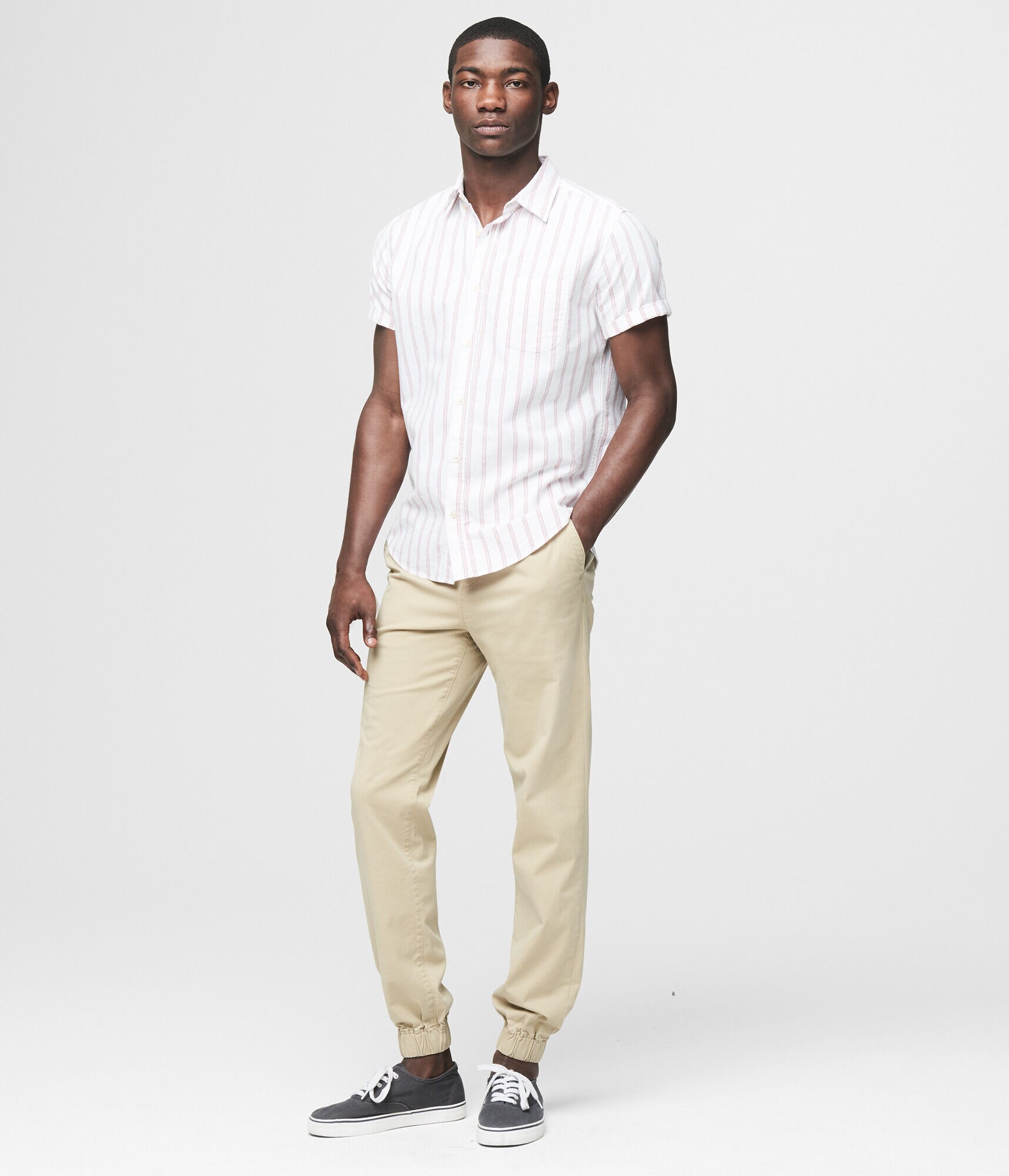 Prince &amp; Fox Oxford Stripe Button Down