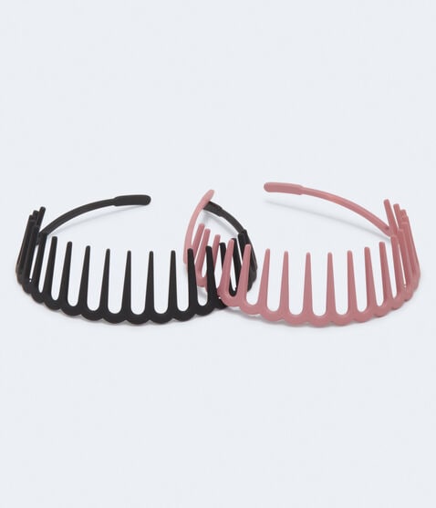 Matte Comb Headband 2-Pack Matte Comb Headband 2-Pack