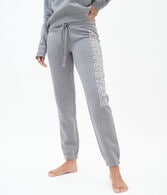 Aeropostale Block Logo Cinched Sweatpants
