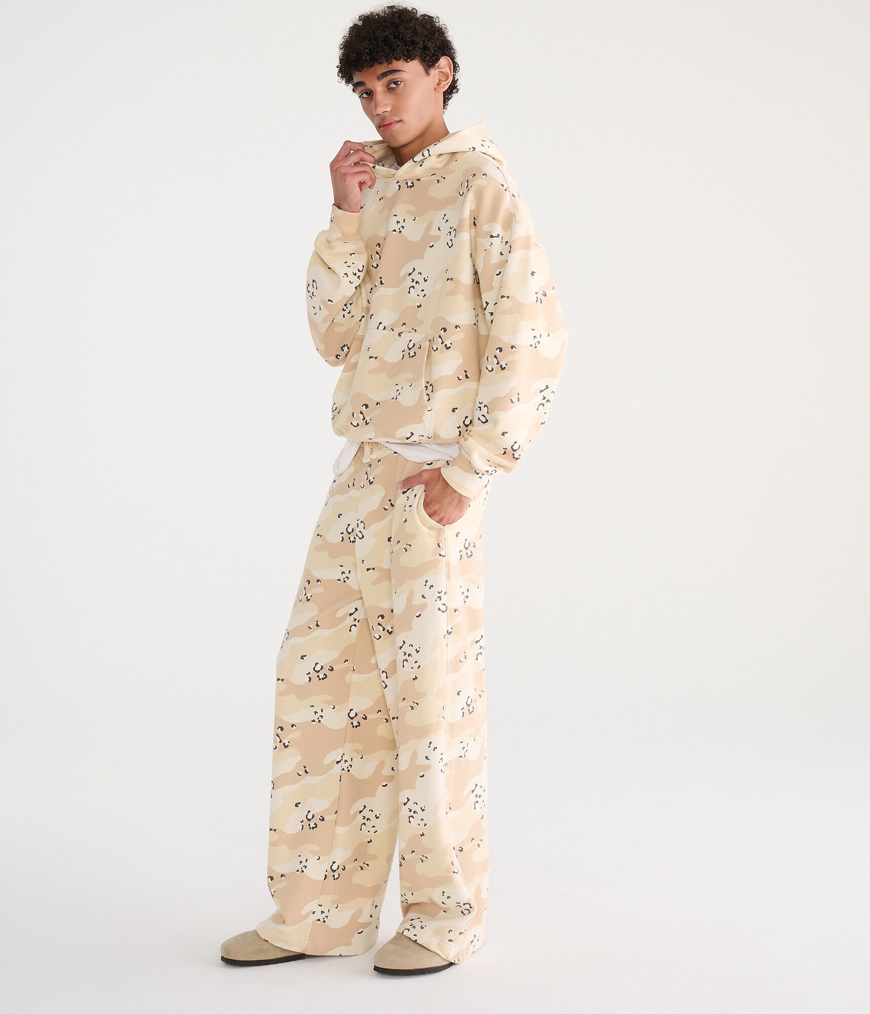 Cloud Soft Desert Camo Super Baggy Sweatpants