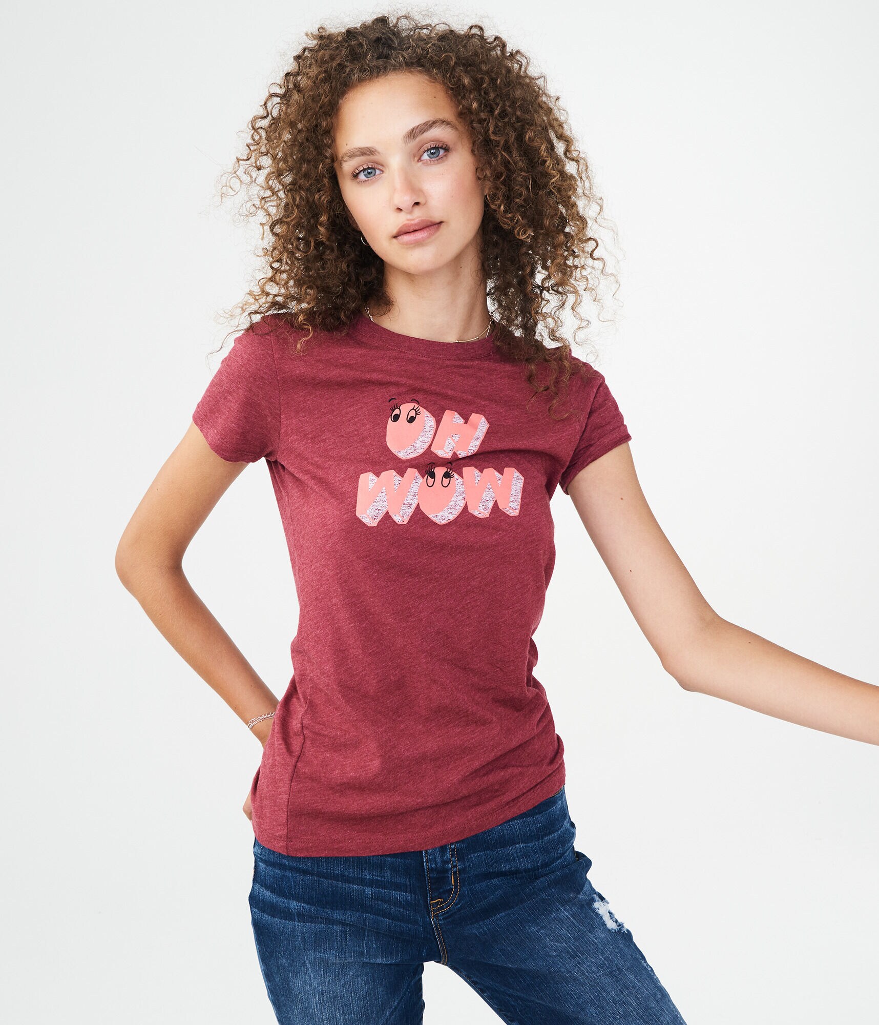 Oh Wow Graphic Tee***