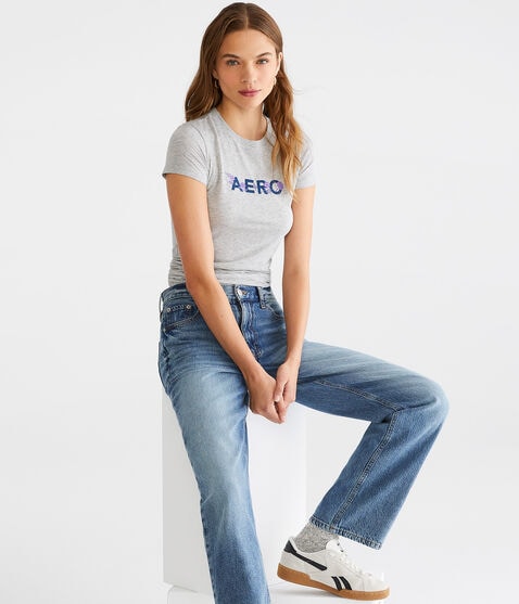 Aero Floral Graphic Tee