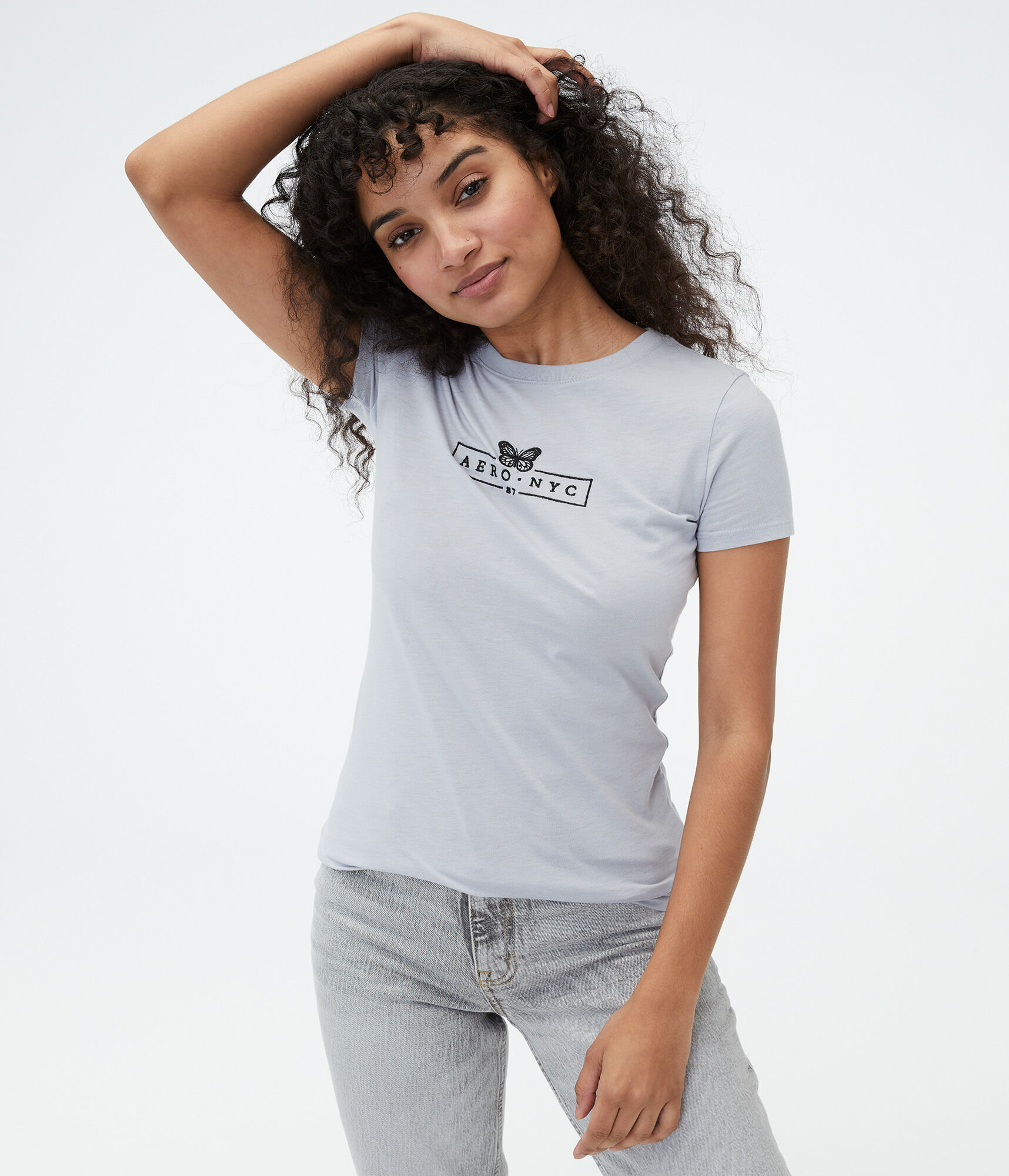 Aero NYC Butterfly Box Graphic Tee