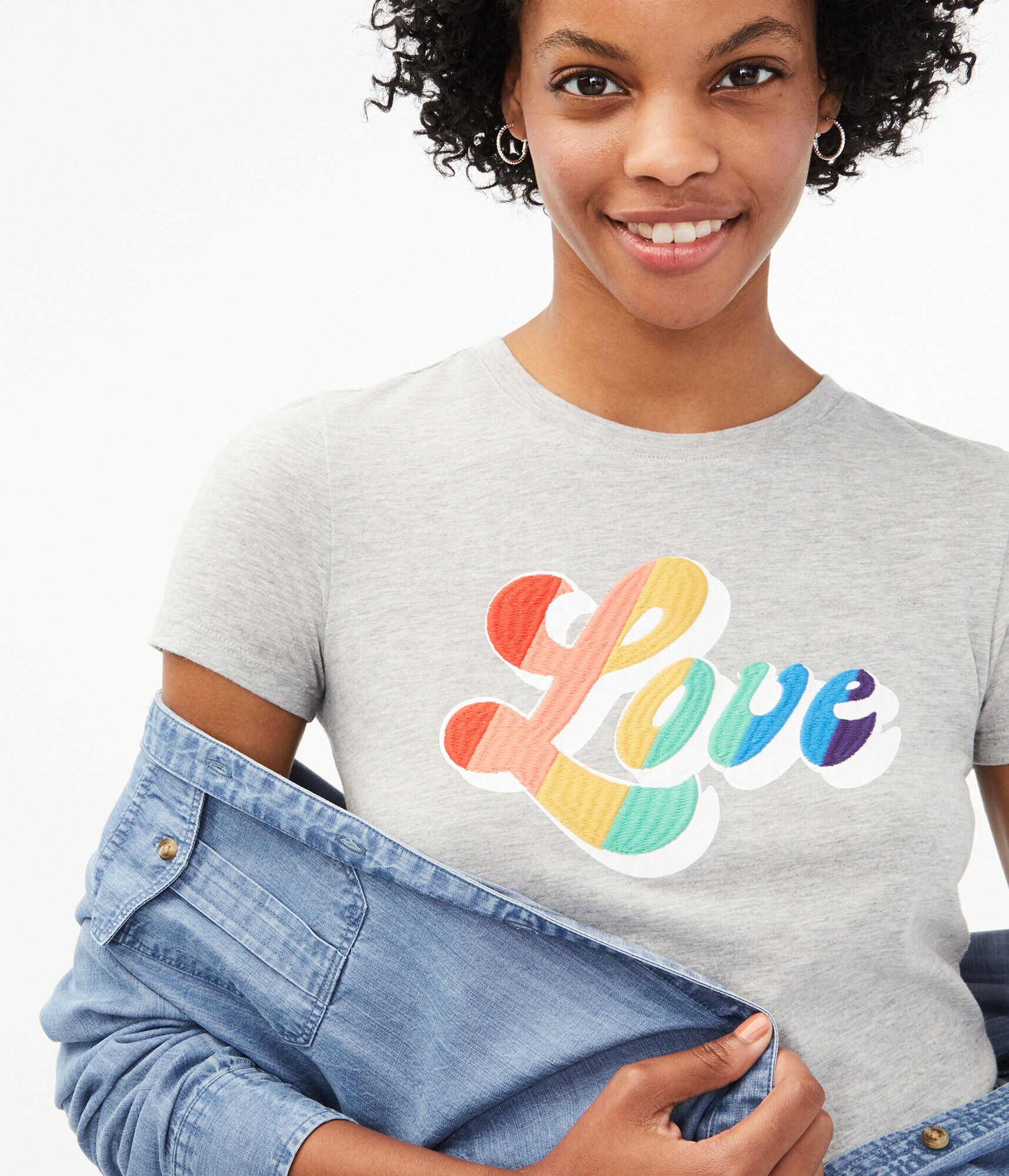 Rainbow Love Graphic Tee