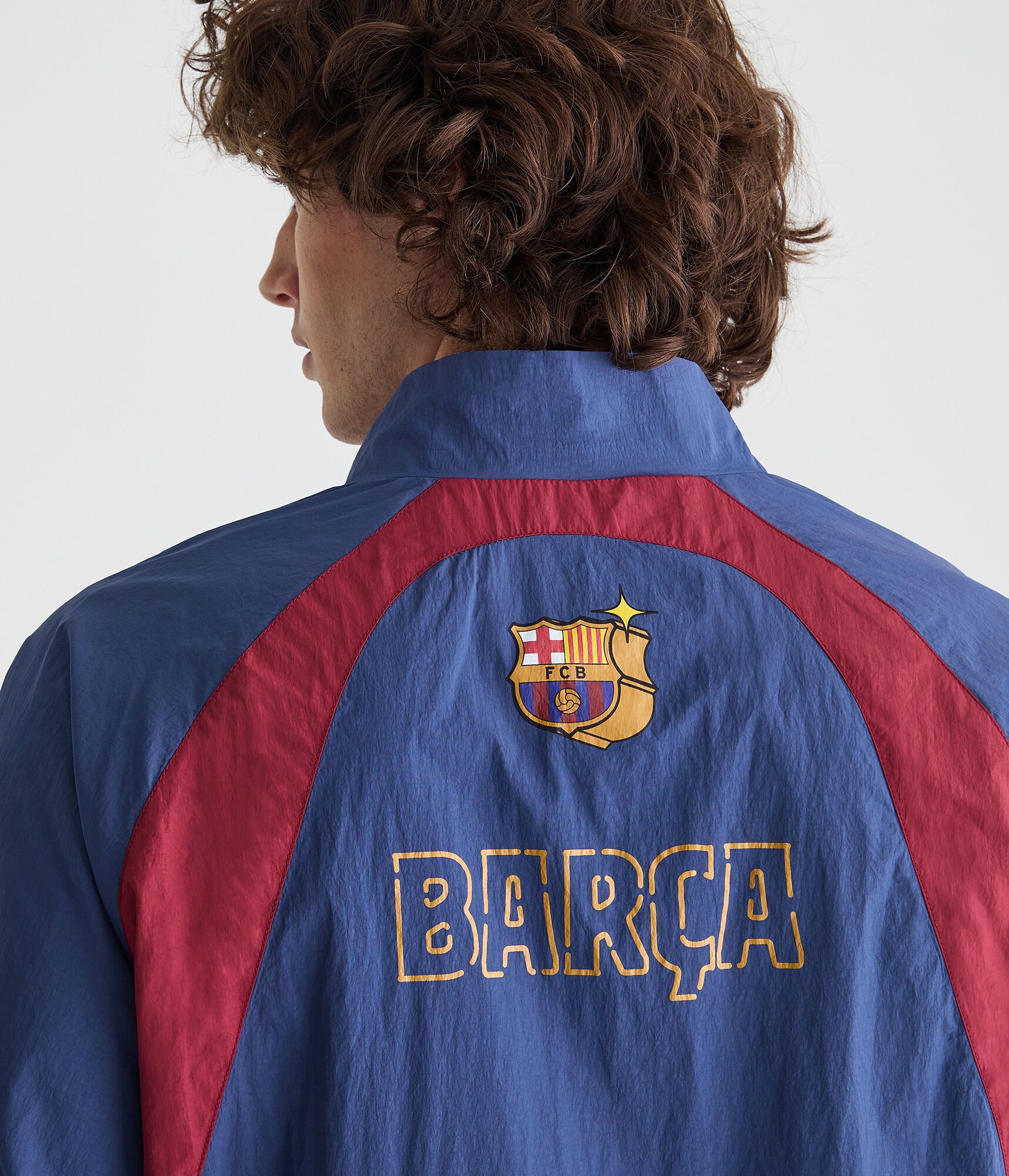 FC Barcelona Quarter-Zip Track Jacket
