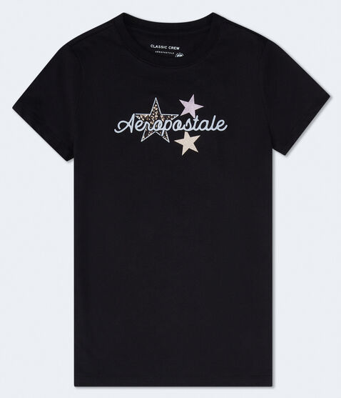 Aeropostale Leopard Star Graphic Tee Aeropostale Leopard Star Graphic Tee