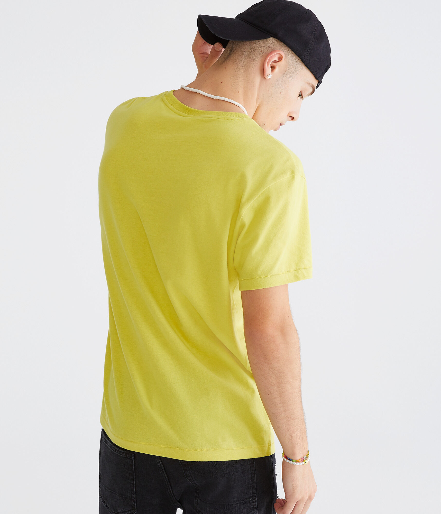 Aeropostale NYC Box Logo Appliqu&eacute; Graphic Tee