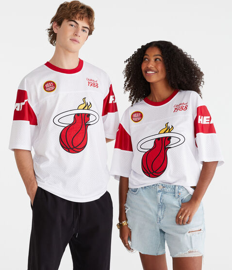 Miami Heat Mesh Top Miami Heat Mesh Top