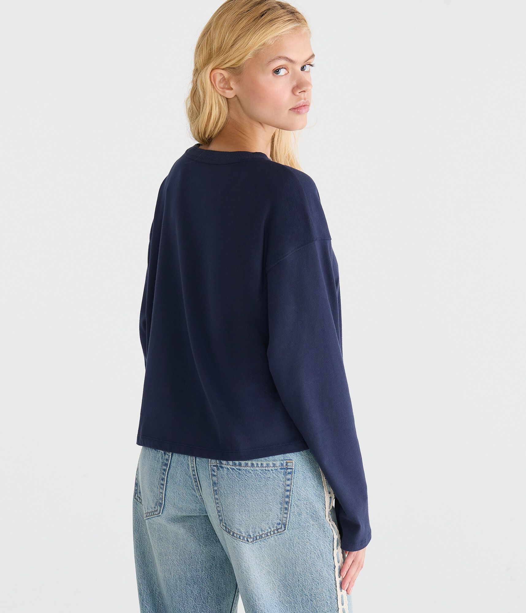 Long Sleeve Seriously Soft Oversized Crew Tee