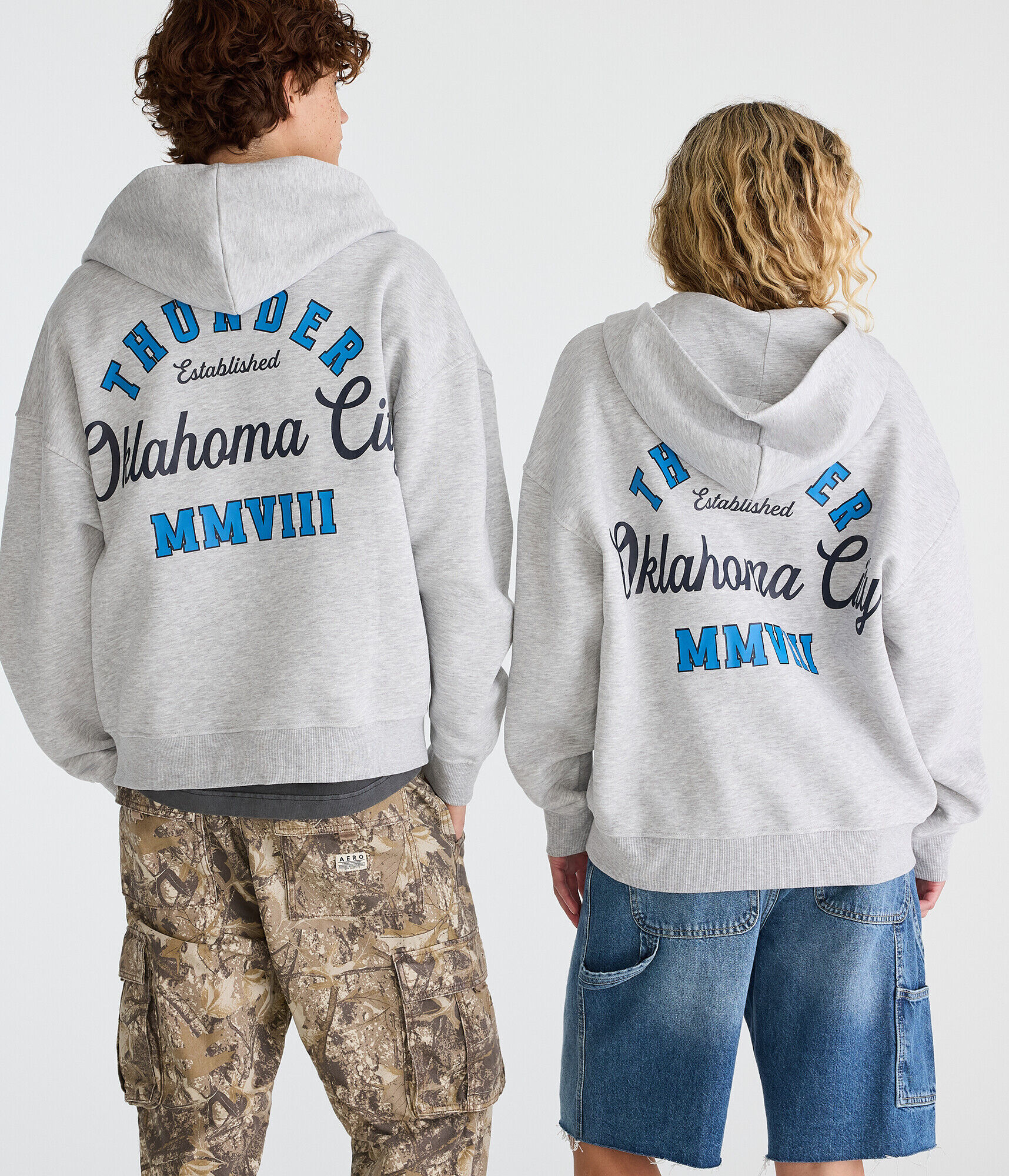 Oklahoma City Thunder Basketball Full-Zip Hoodie