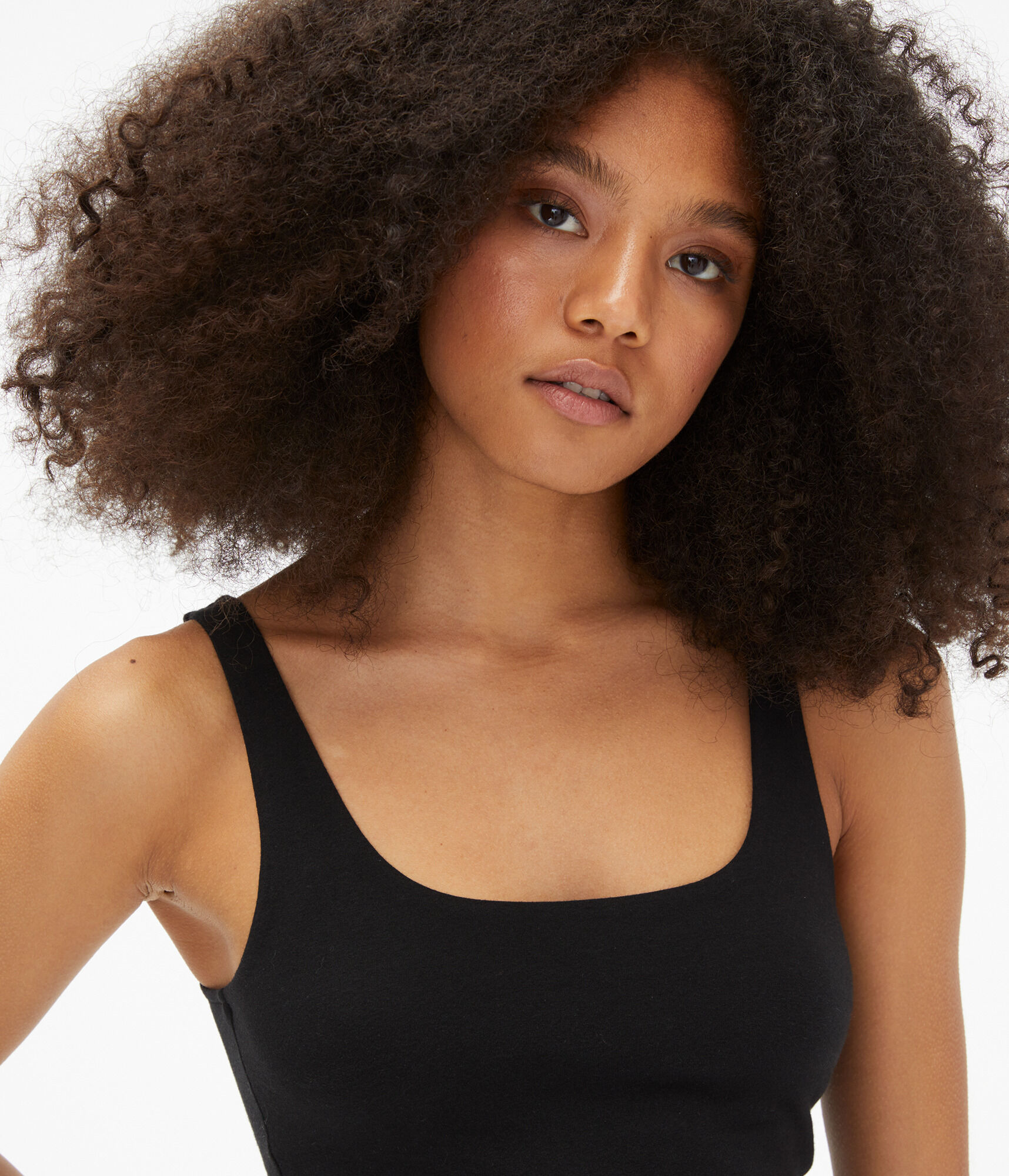 Seriously Soft Square-Neck Cropped Tank