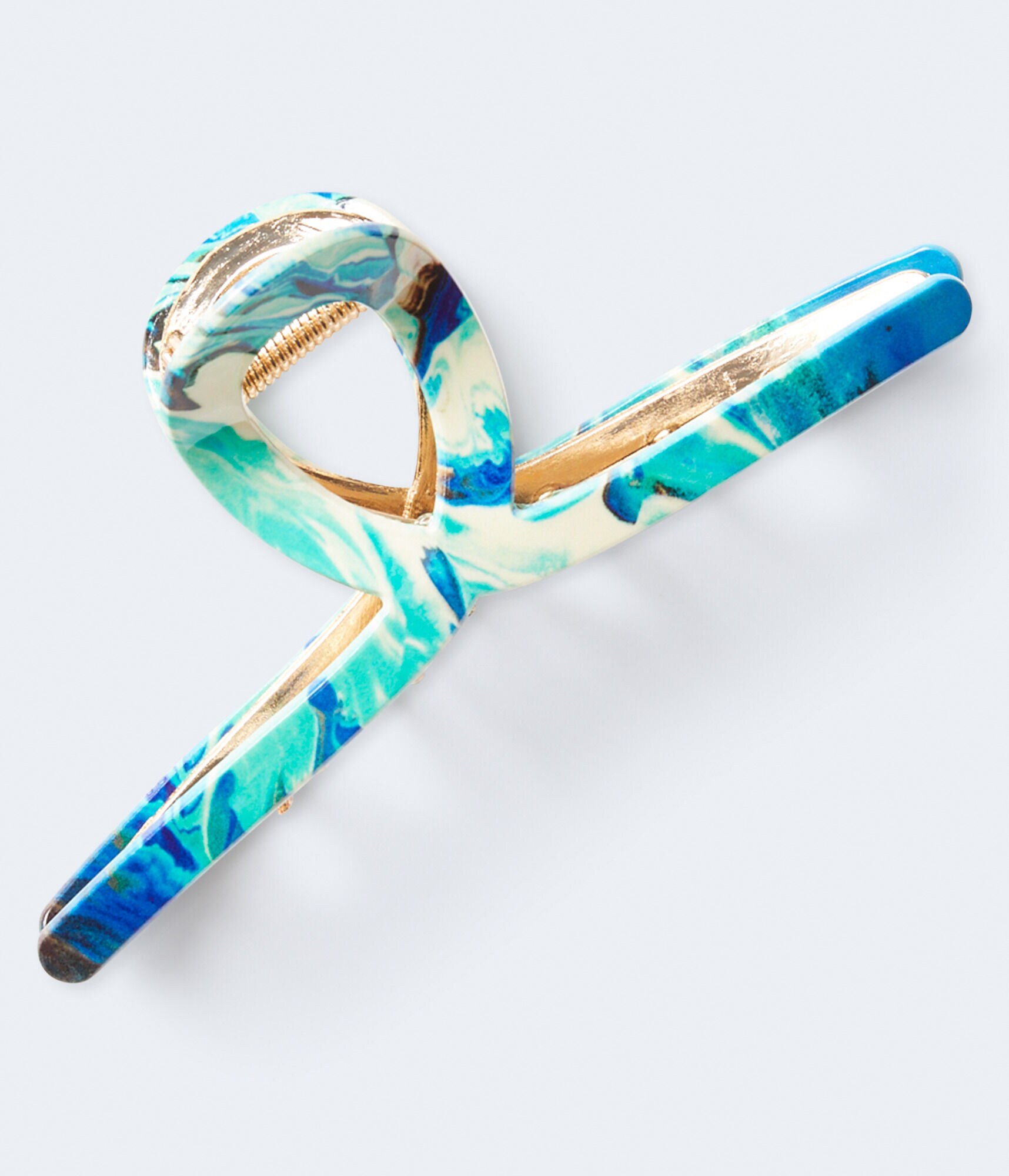 Marbled Twist Claw Hair Clip
