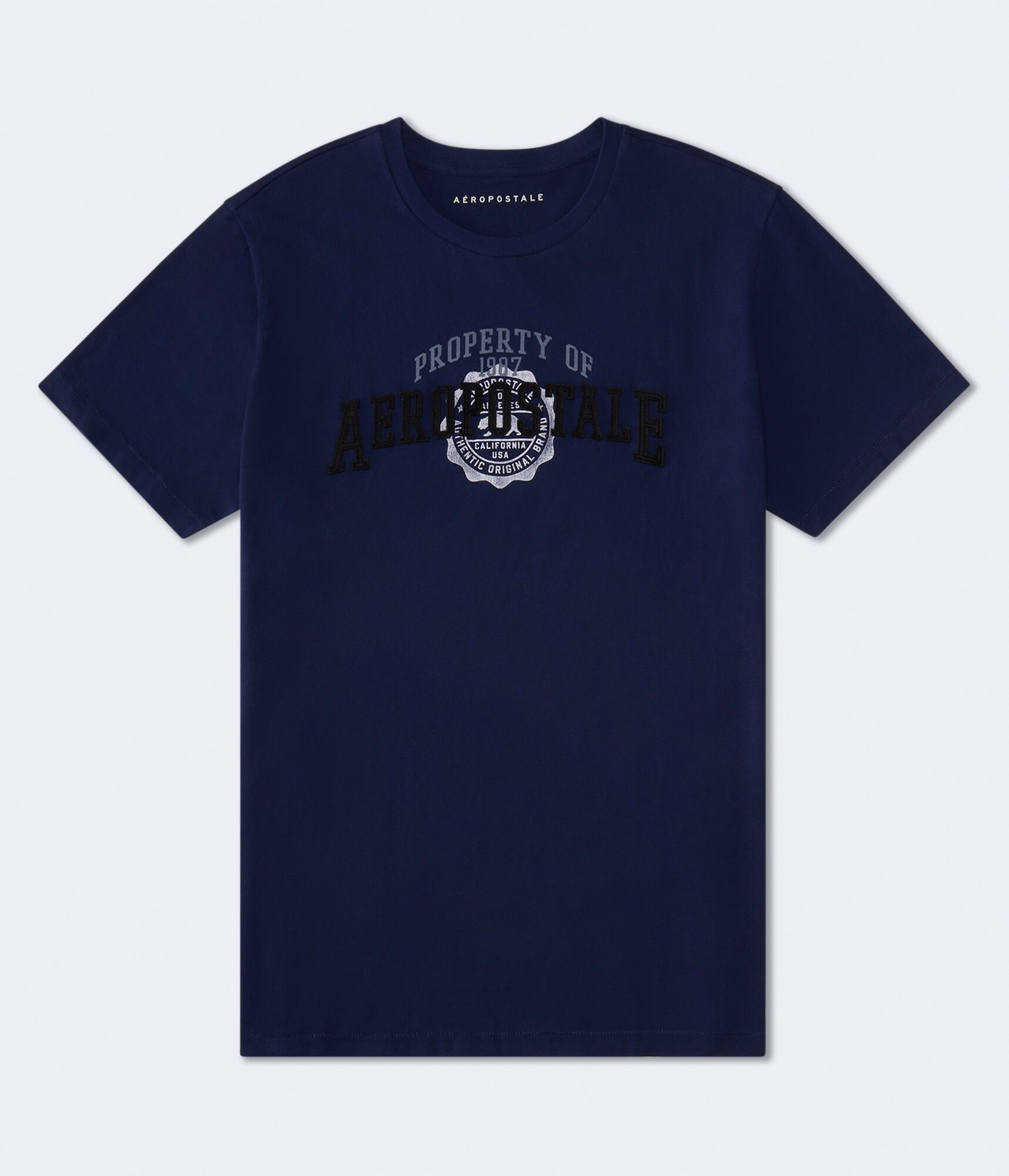 Property Of Aeropostale Appliqu&eacute; Graphic Tee