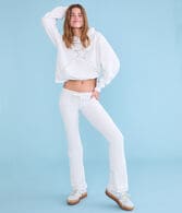 Demetra for Aero Star Studded Fit & Flare Sweatpants