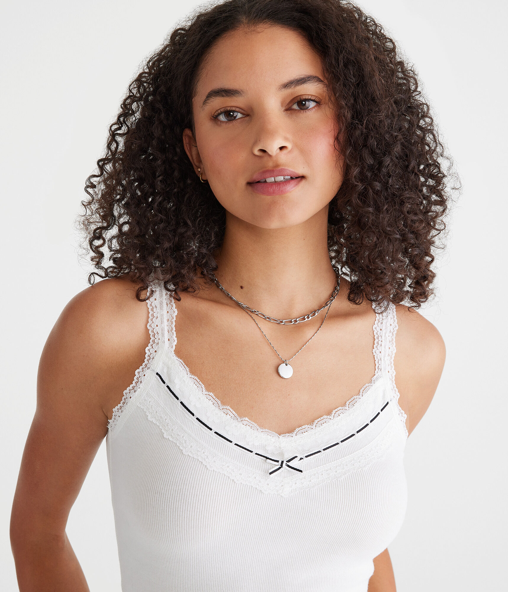 Seriously Soft Lace V-Neck Tank