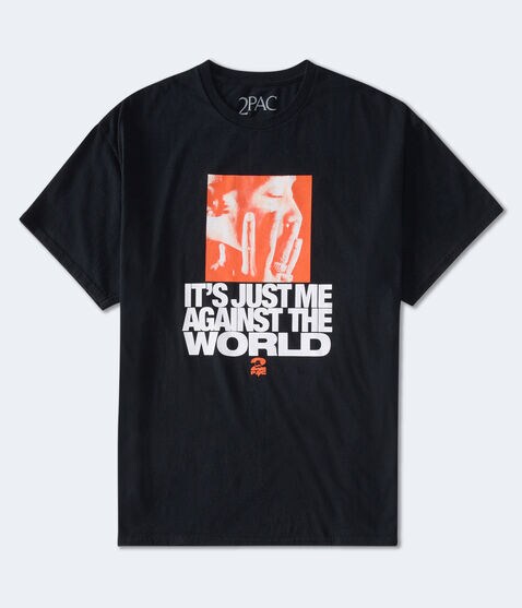 Tupac Me Against The World Relaxed Graphic Tee Tupac Me Against The World Relaxed Graphic Tee