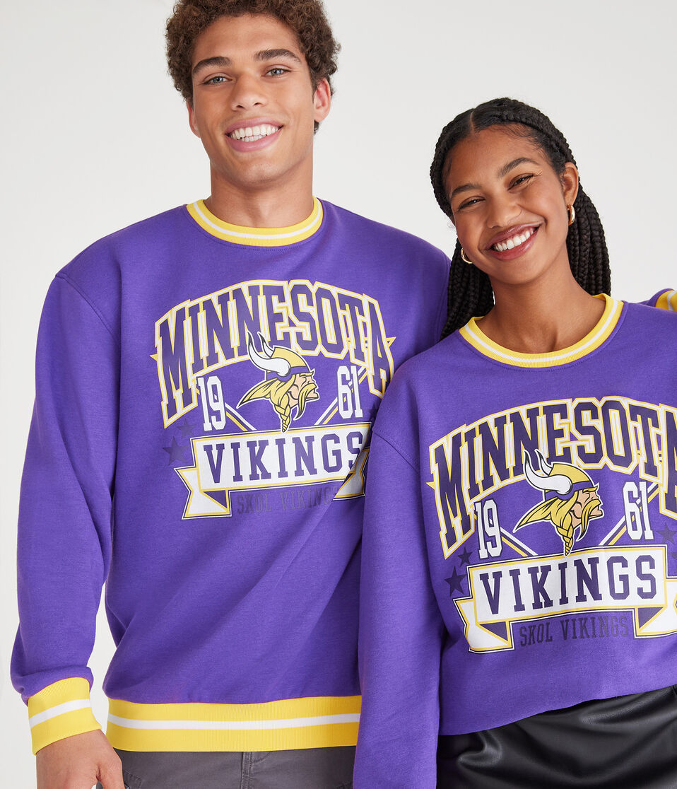 Minnesota Vikings Crew Sweatshirt