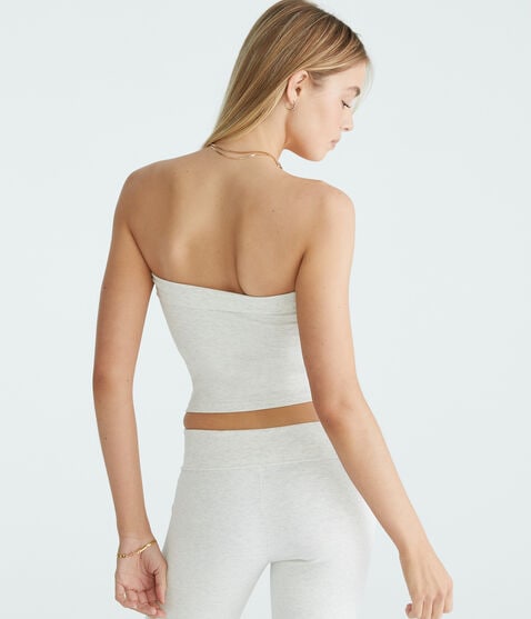 87 Fold-Over Graphic Tube Top 87 Fold-Over Graphic Tube Top