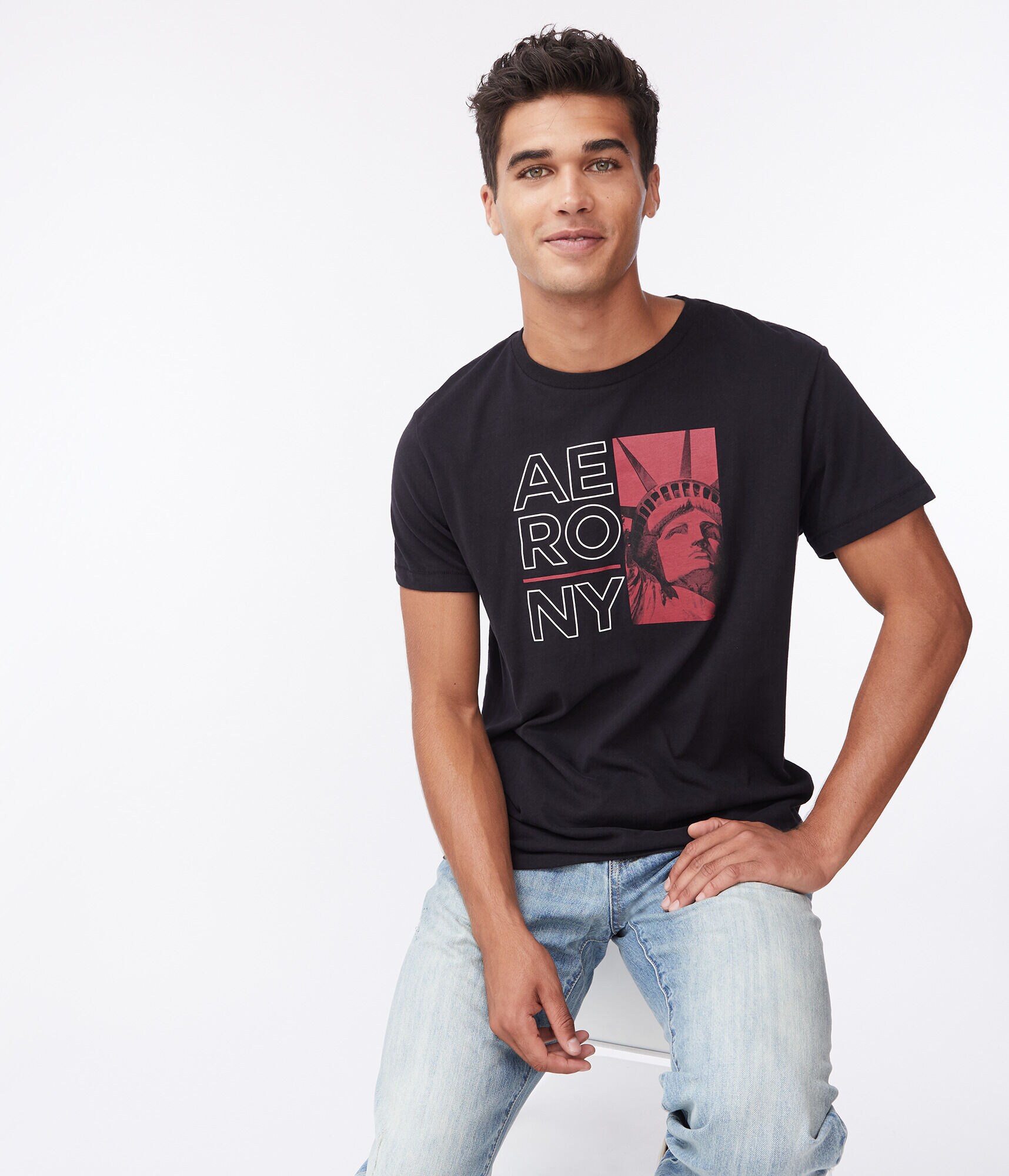 Aero NY Liberty Graphic Tee