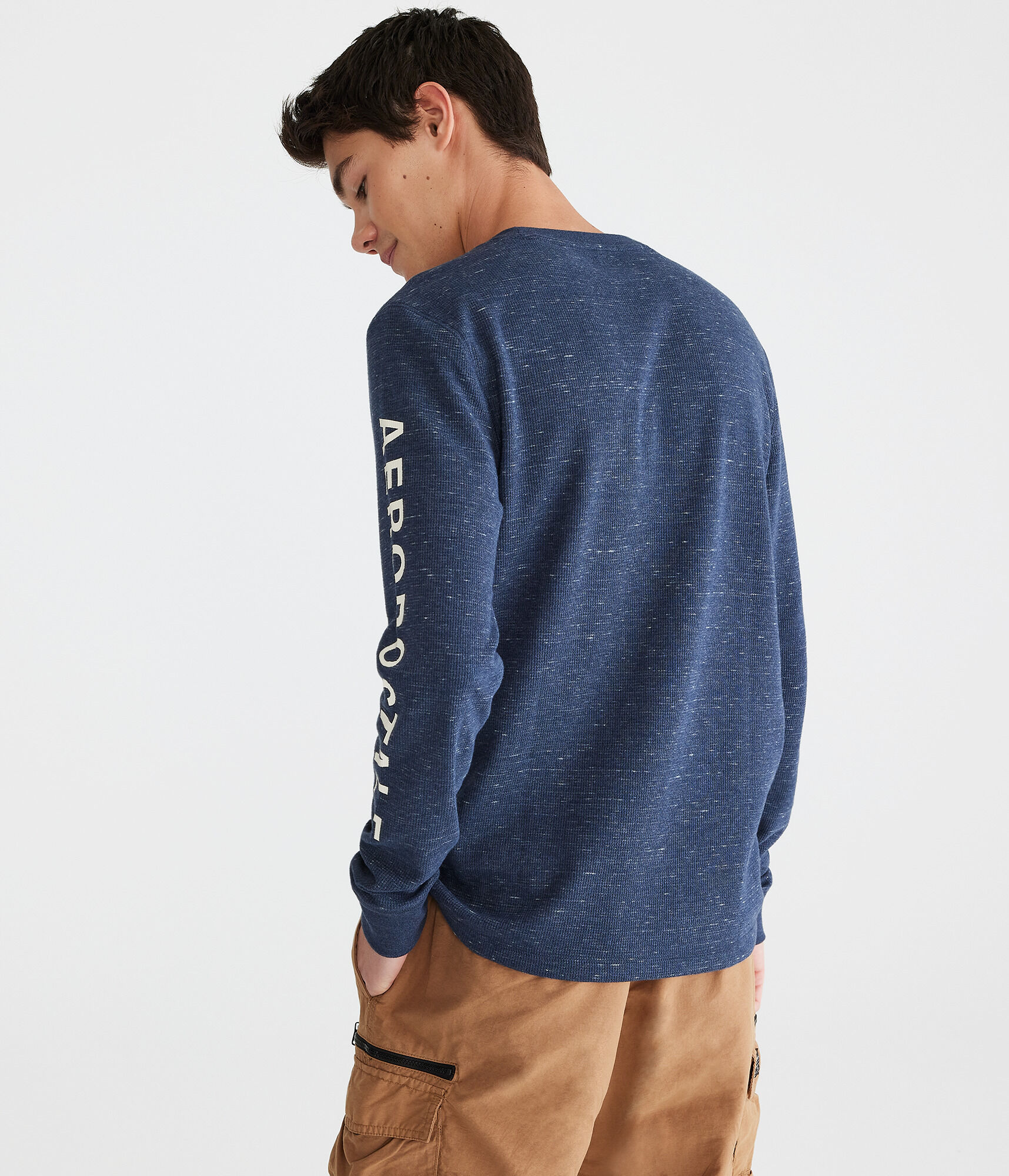 Long Sleeve Aero 87 Graphic Thermal Tee