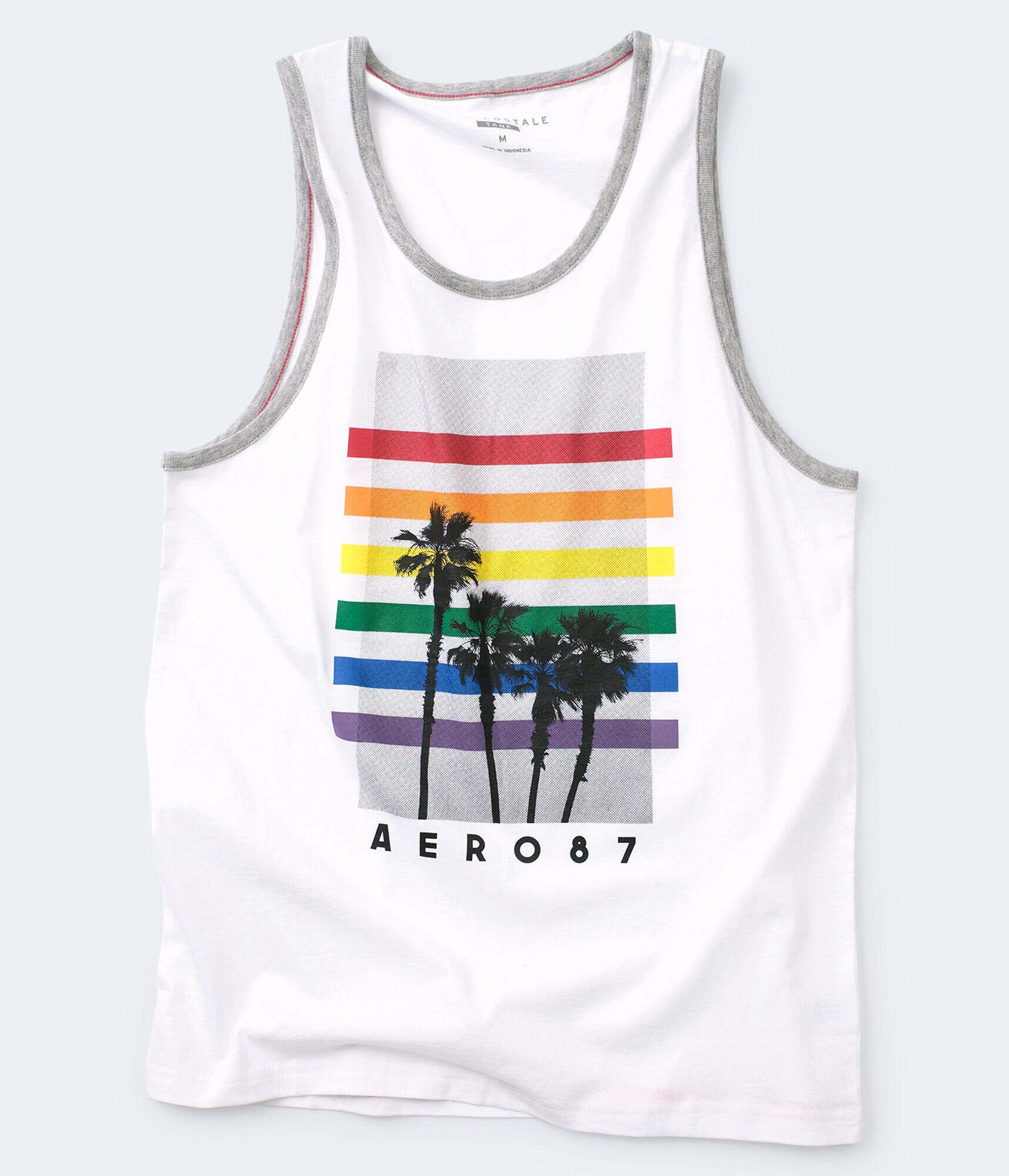 Rainbow Palms Muscle Tank
