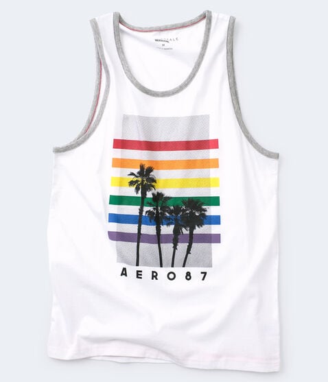 Rainbow Palms Muscle Tank Rainbow Palms Muscle Tank
