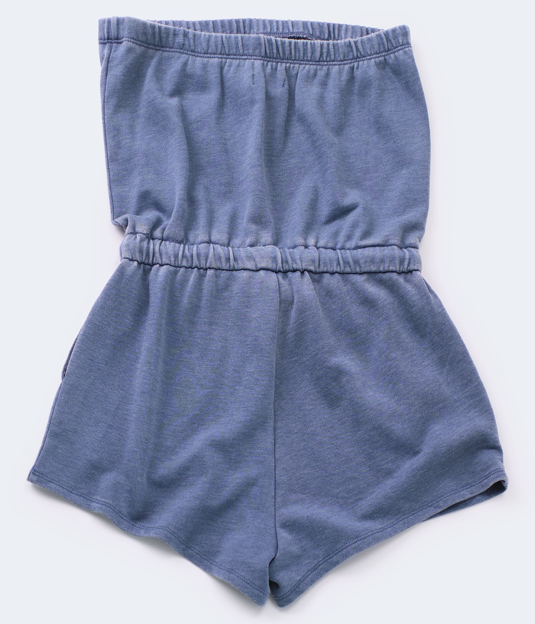 Burnout Strapless Romper