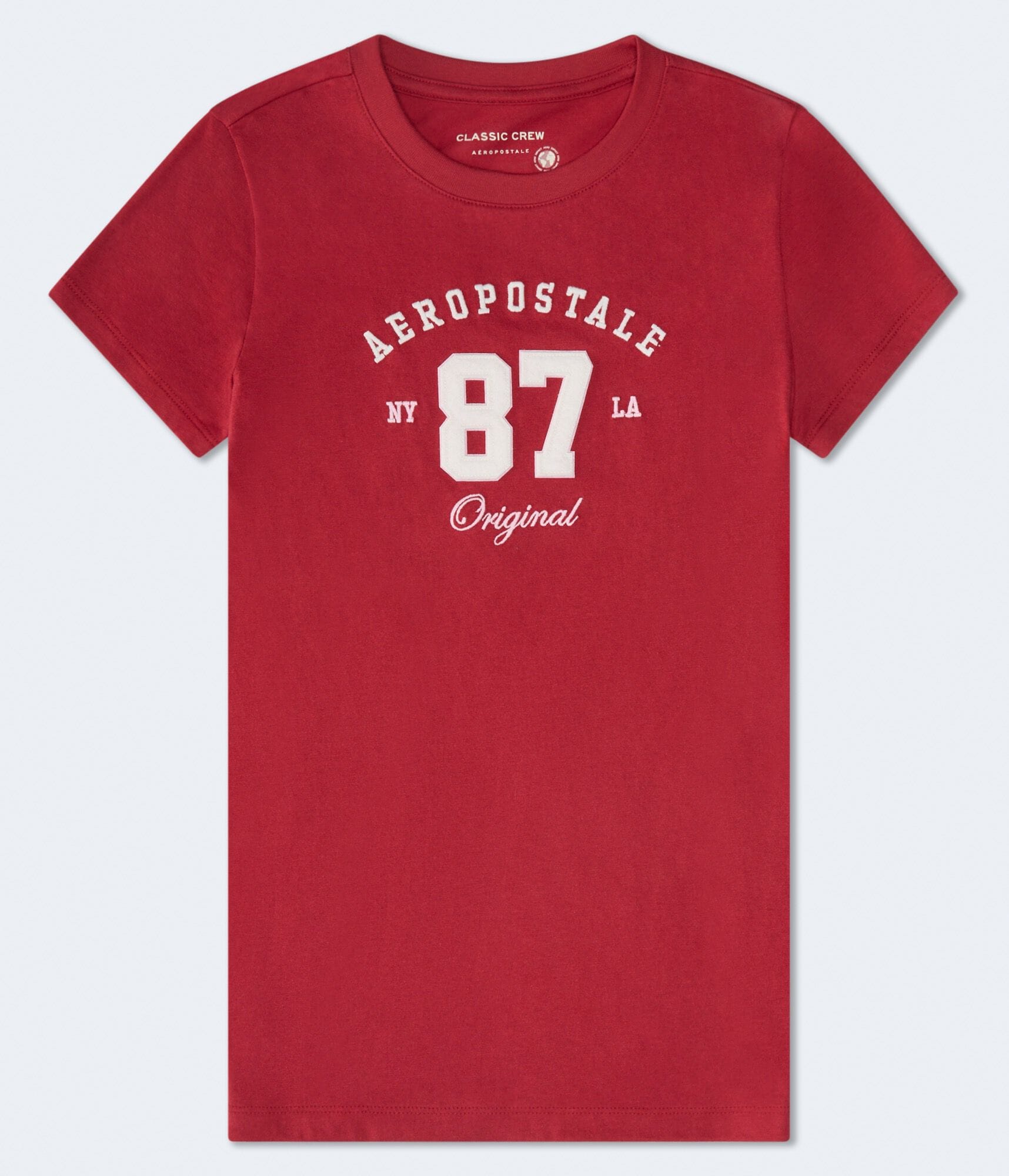 Aeropostale 87 Appliqu&eacute; Graphic Tee
