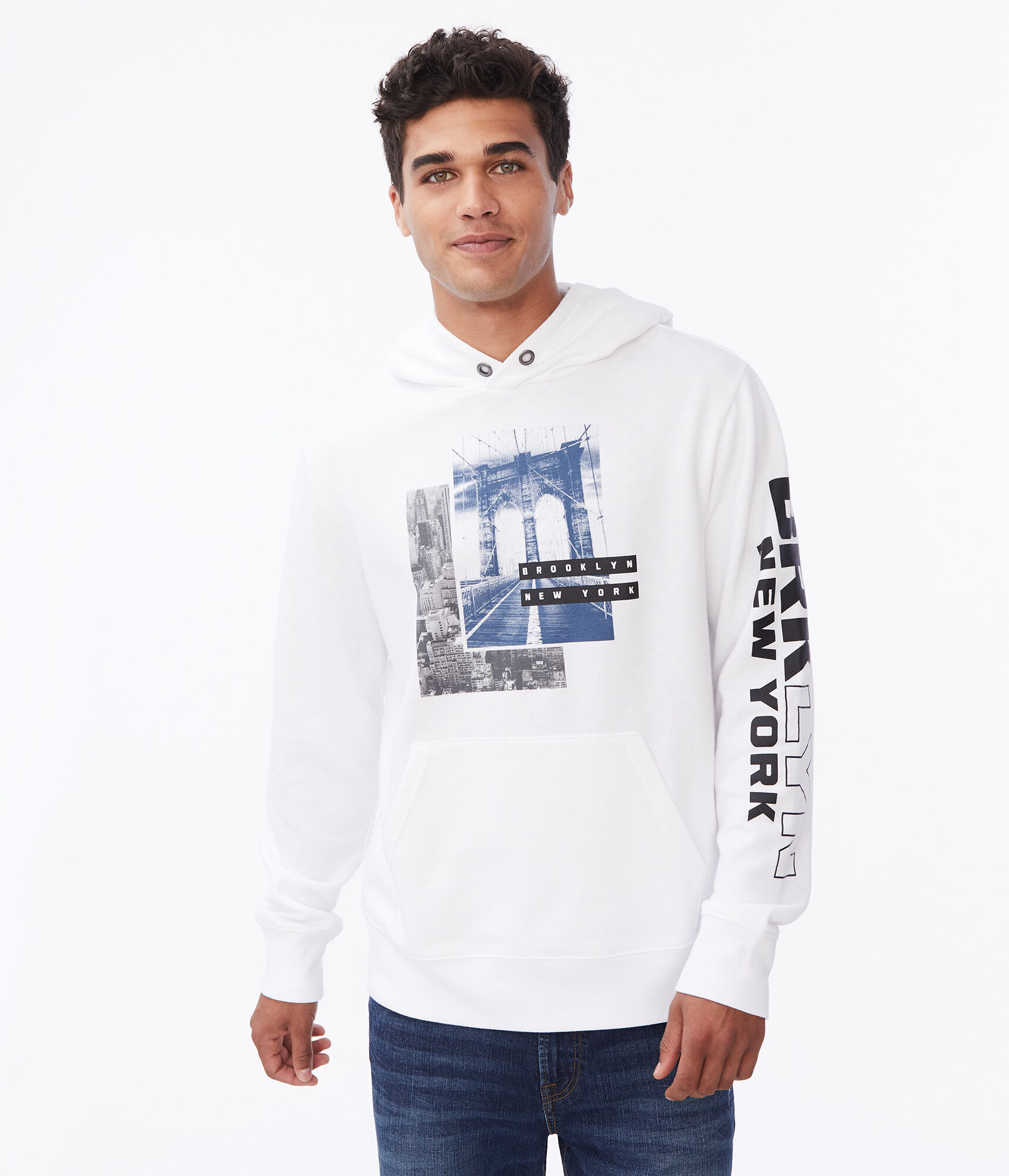 Brooklyn New York Pullover Hoodie***