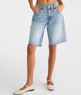 Low-Rise Denim Jorts