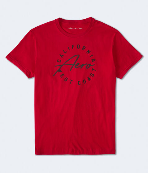 Aero California Circle Graphic Tee Aero California Circle Graphic Tee