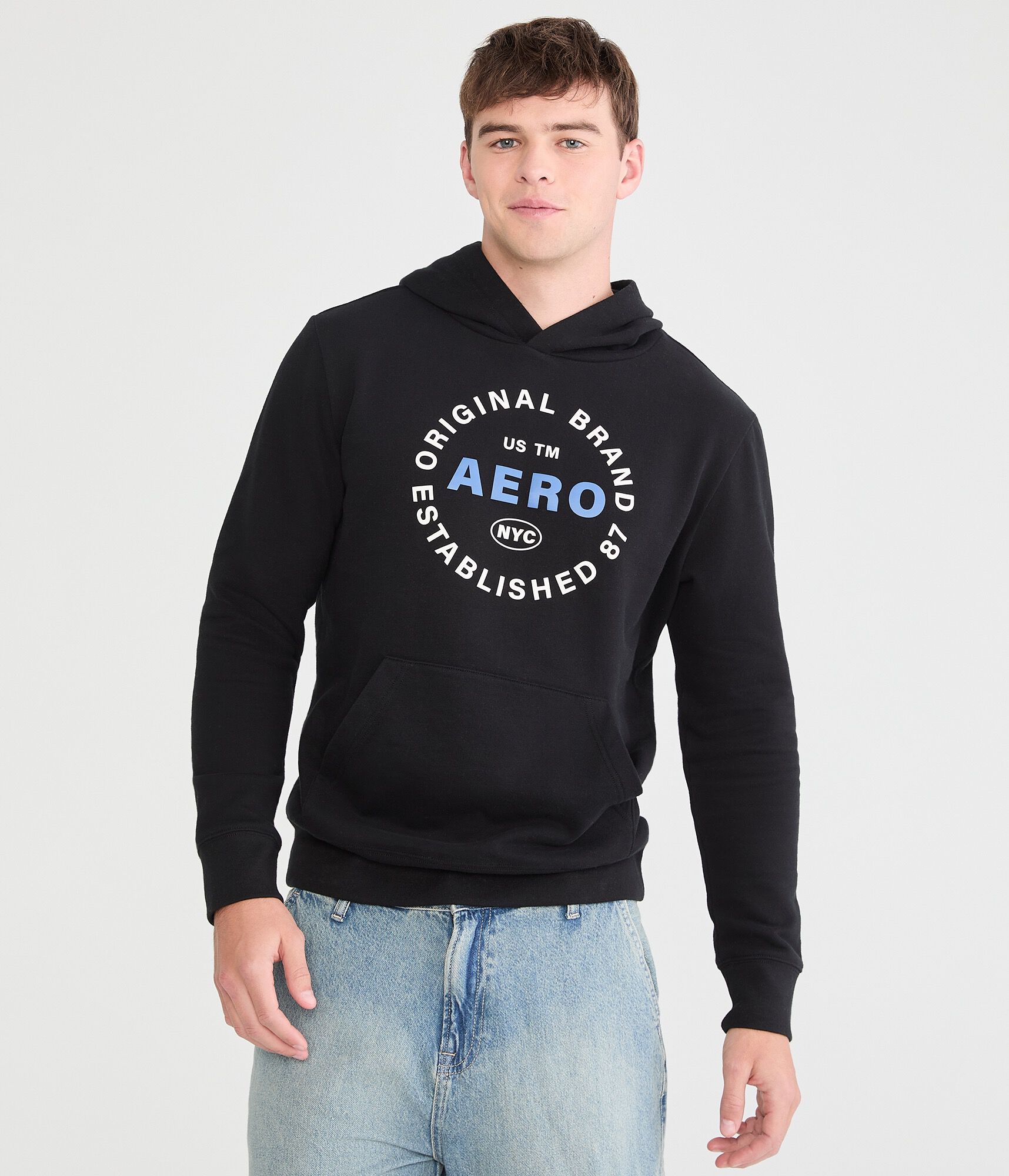Aero Circle Logo Pullover Hoodie