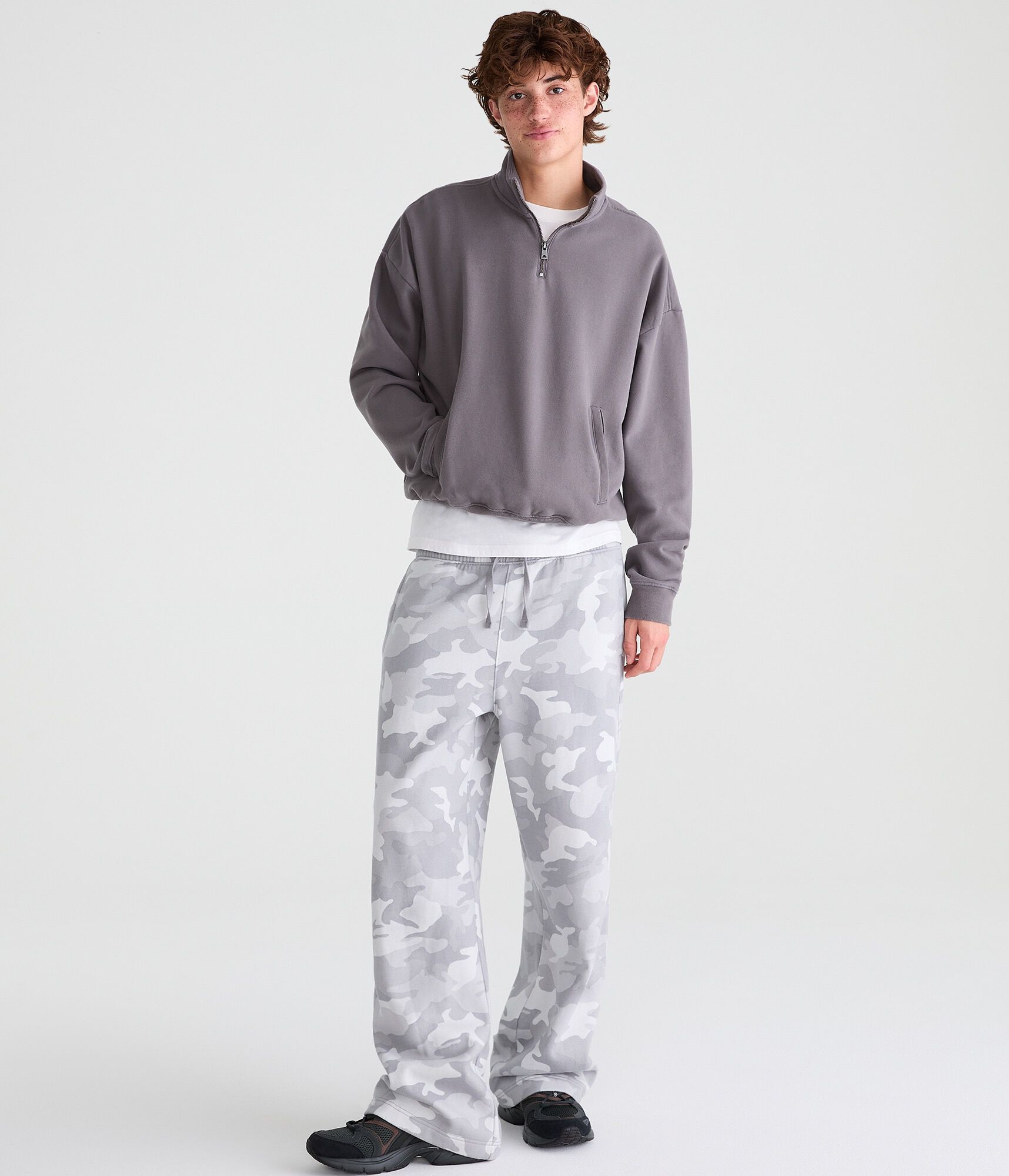 Cloud Soft Camo Bootcut Sweatpants