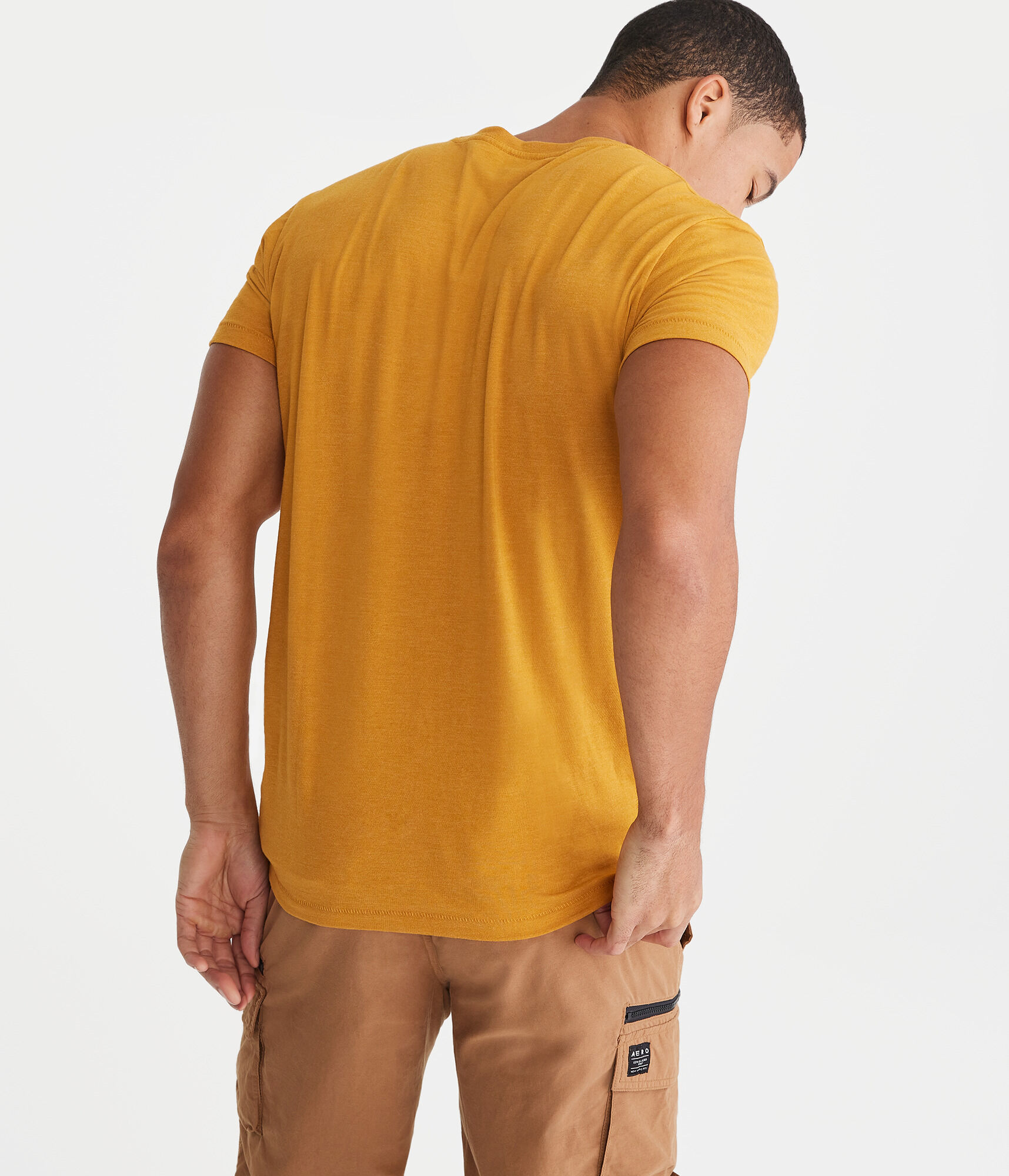 Aeropostale New York City Flocked Graphic Tee