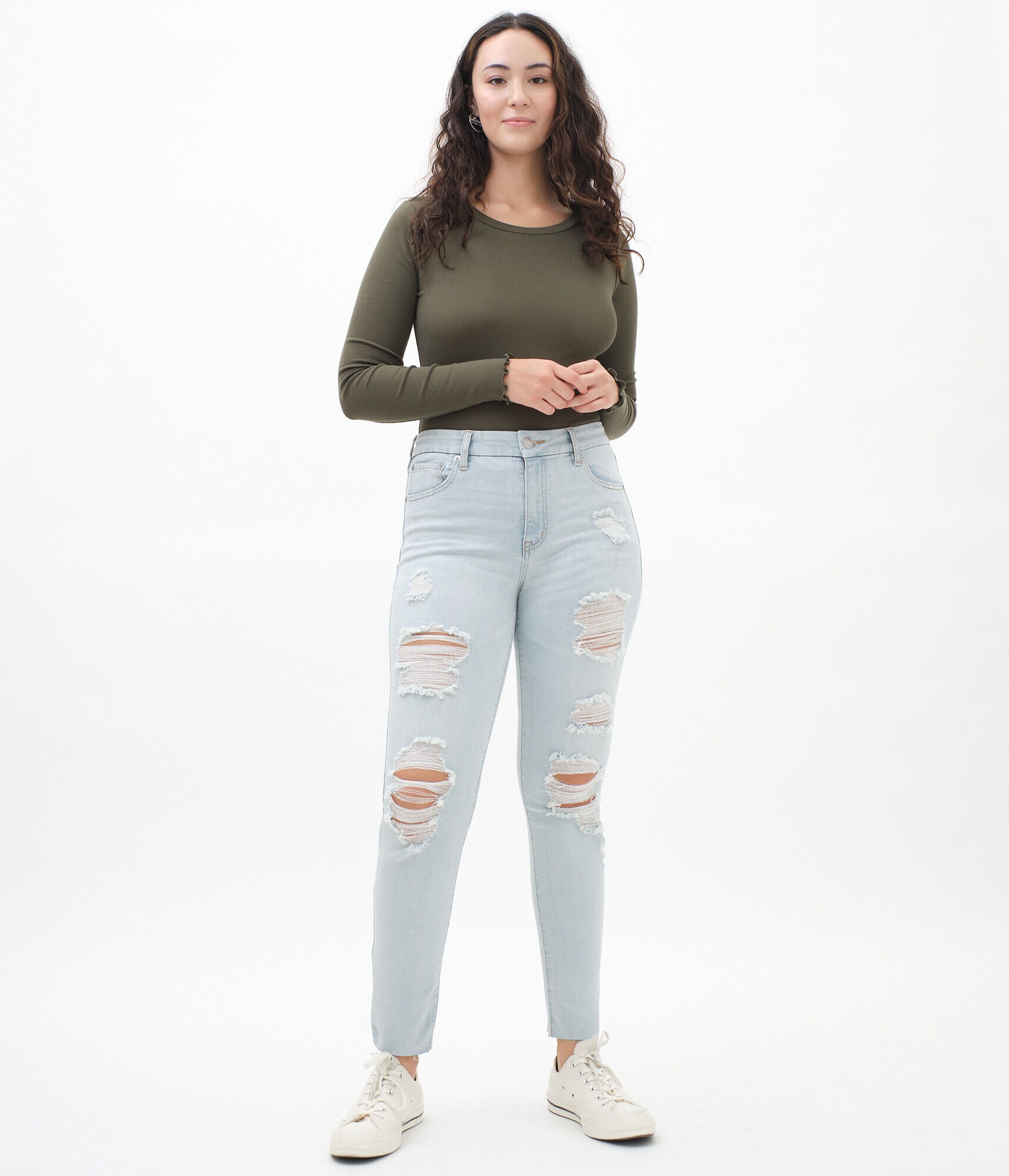 Premium Seriously Stretchy High-Rise Curvy Jegging