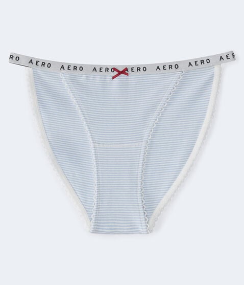 Striped Logo String Cheeky Striped Logo String Cheeky
