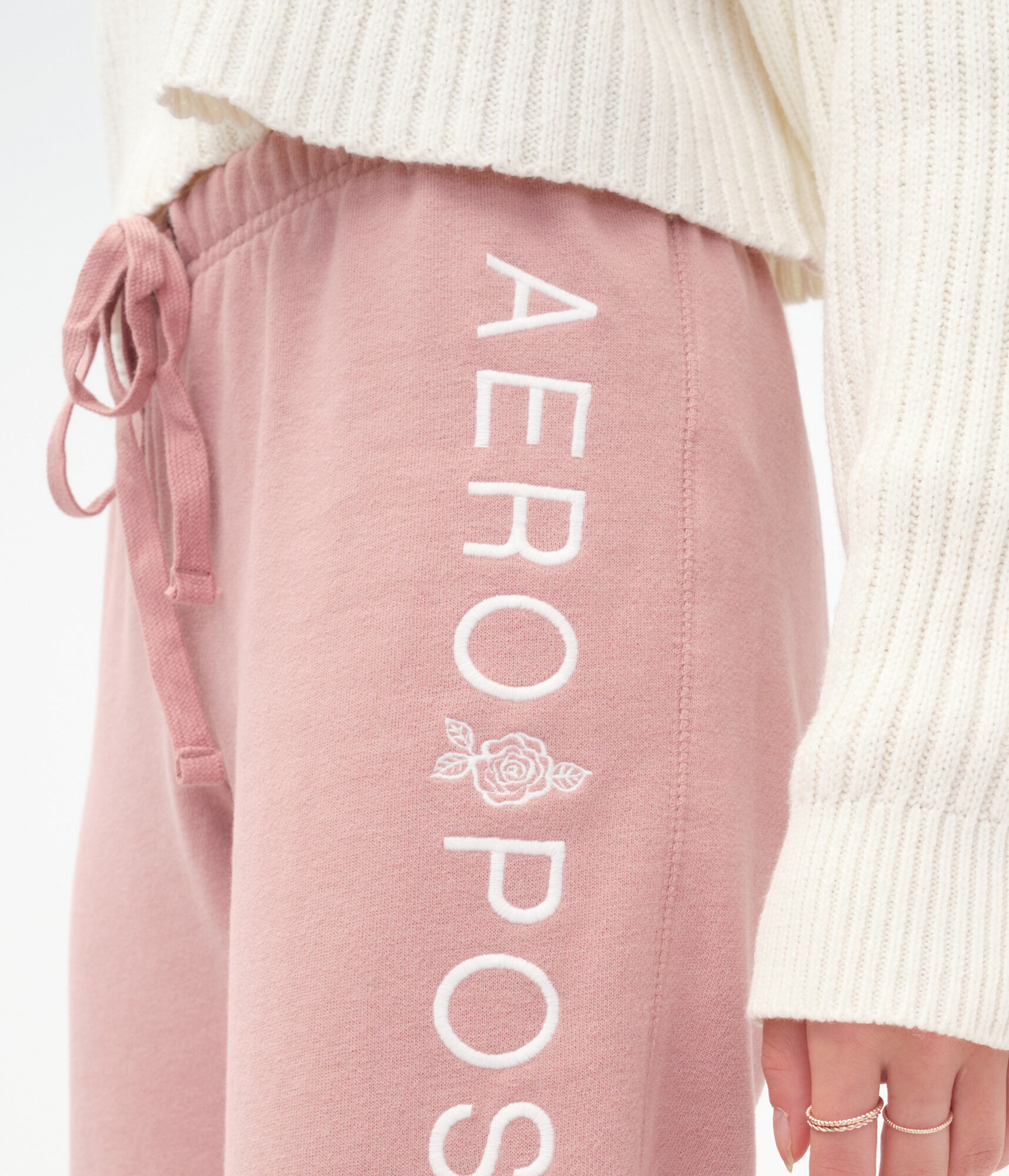 Aeropostale Rose Cinched Sweatpants