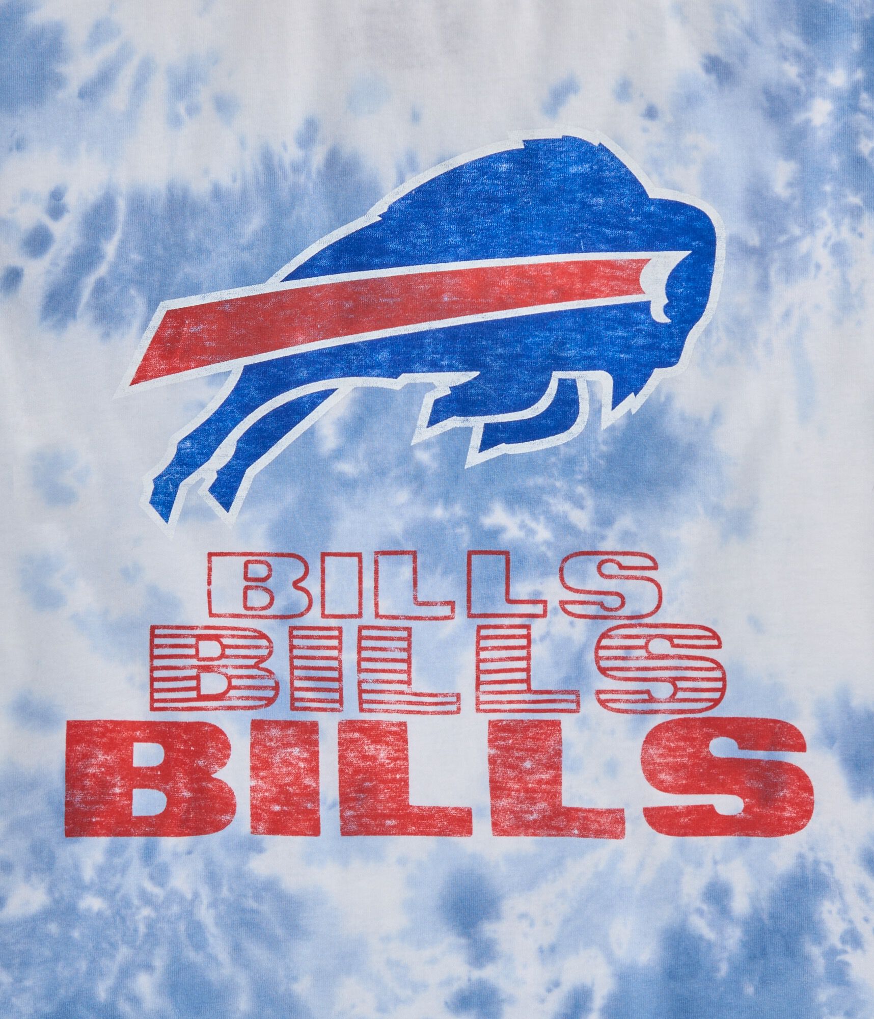 Buffalo Bills Tie-Dye Relaxed Graphic Tee