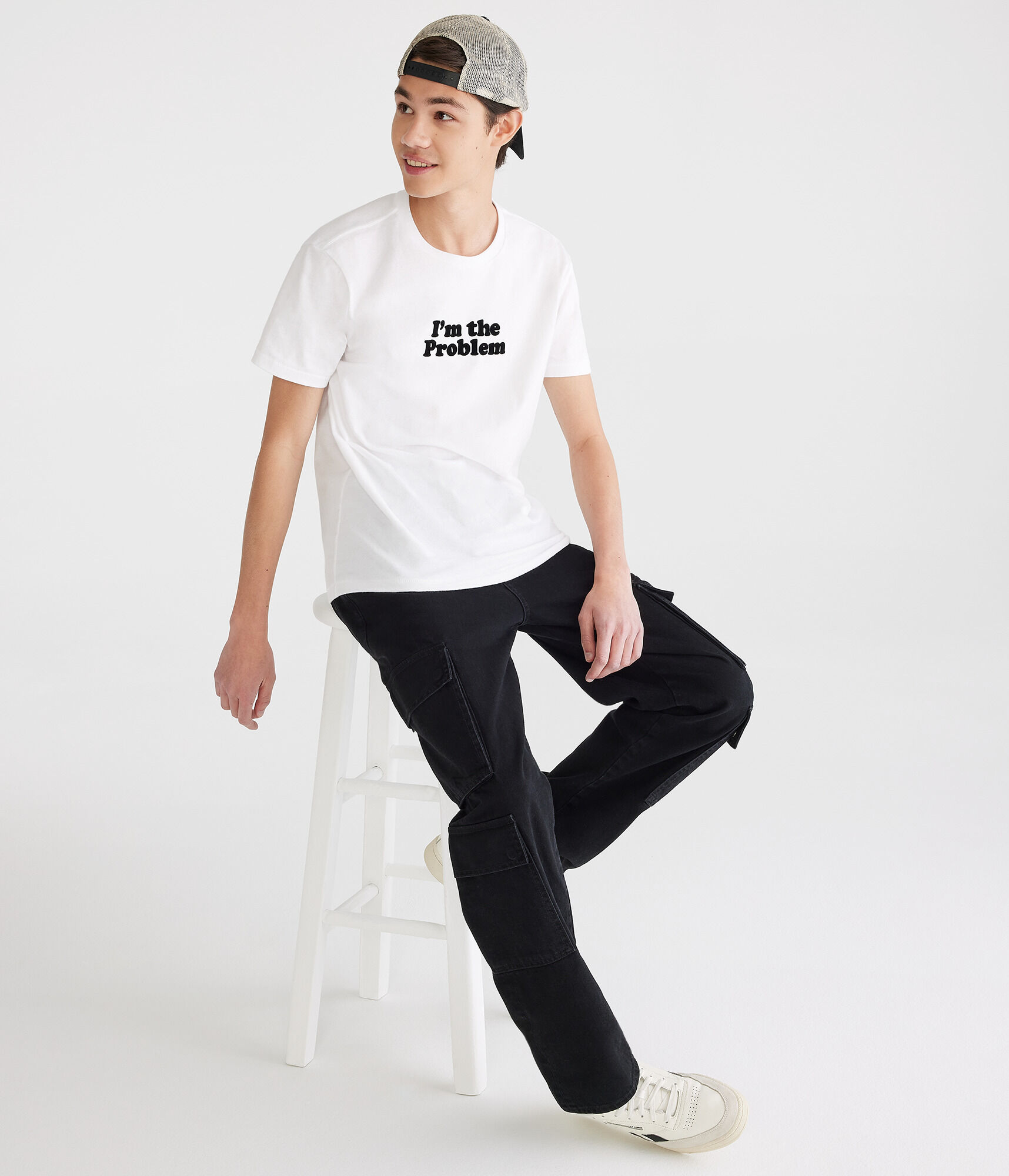 I'm The Problem Flocked Graphic Tee