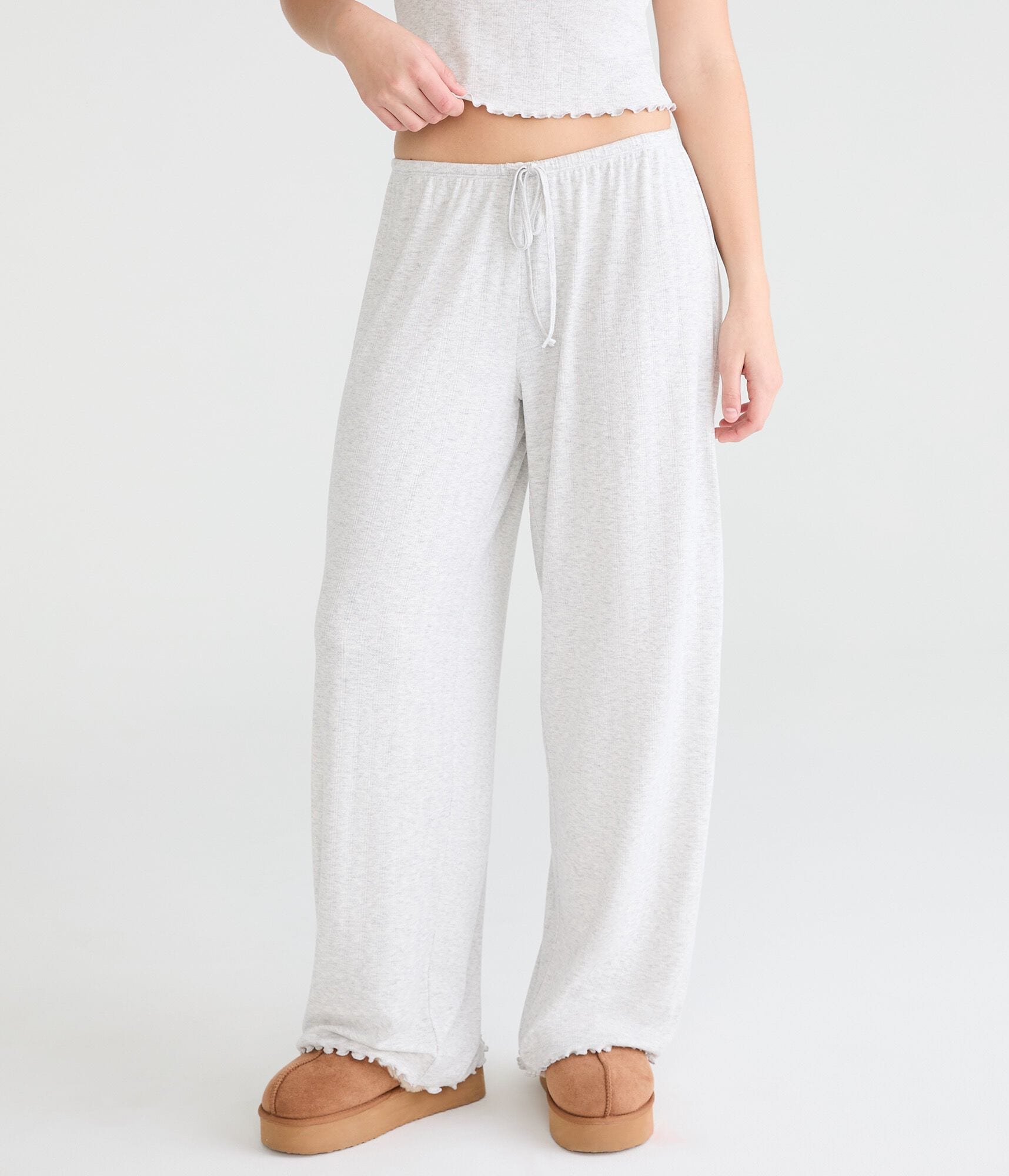 Pointelle Knit Sleep Pants