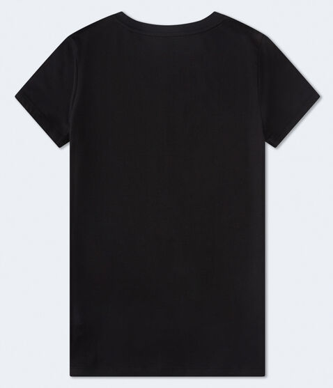Aero Butterfly Flocked Graphic Tee