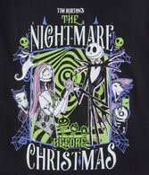 The Nightmare Before Christmas Oversized Graphic Tee