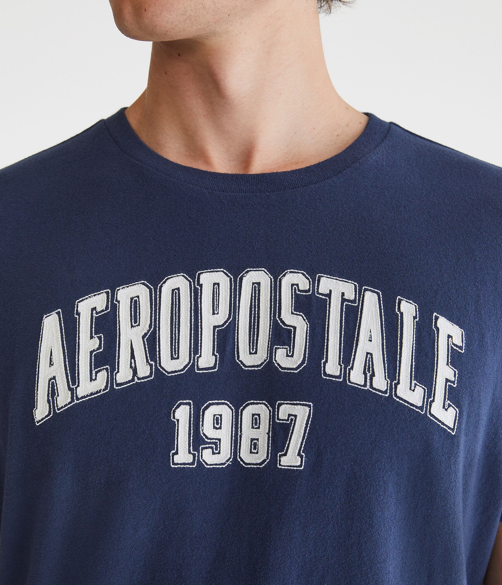 Aeropostale 1987 Appliqu&eacute; Graphic Tee