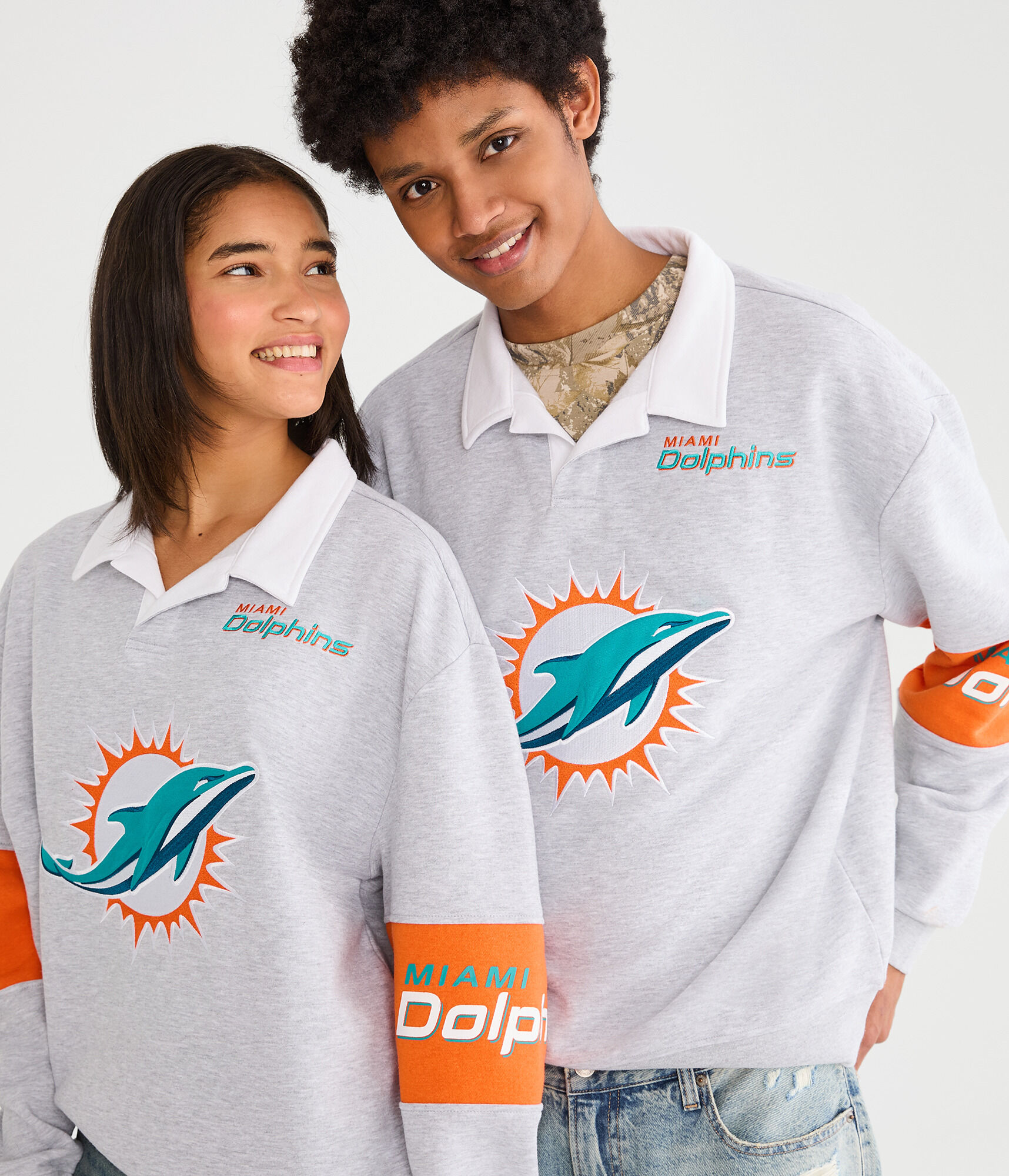 Miami Dolphins Rugby Sweatshirt