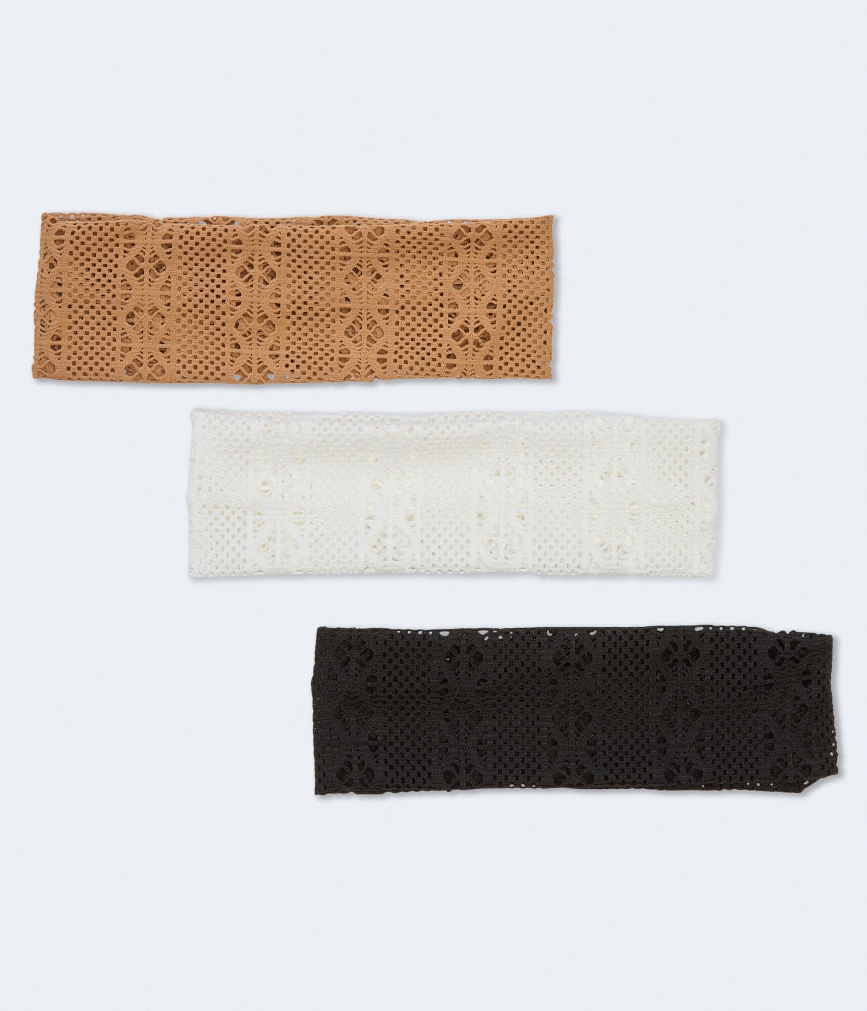 Lace Wrap Headband 3-Pack
