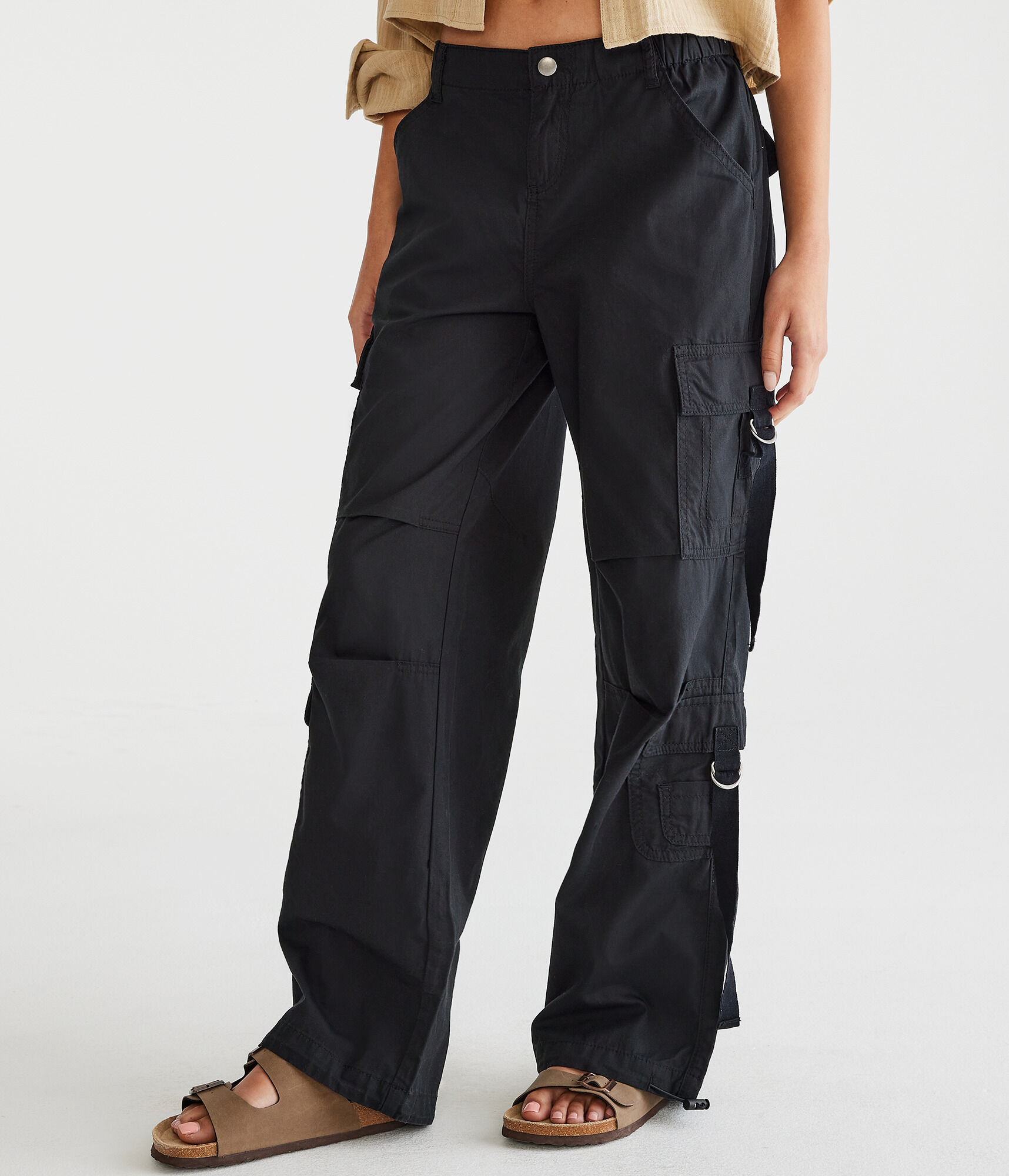 D-Ring Cargo Parachute Pants