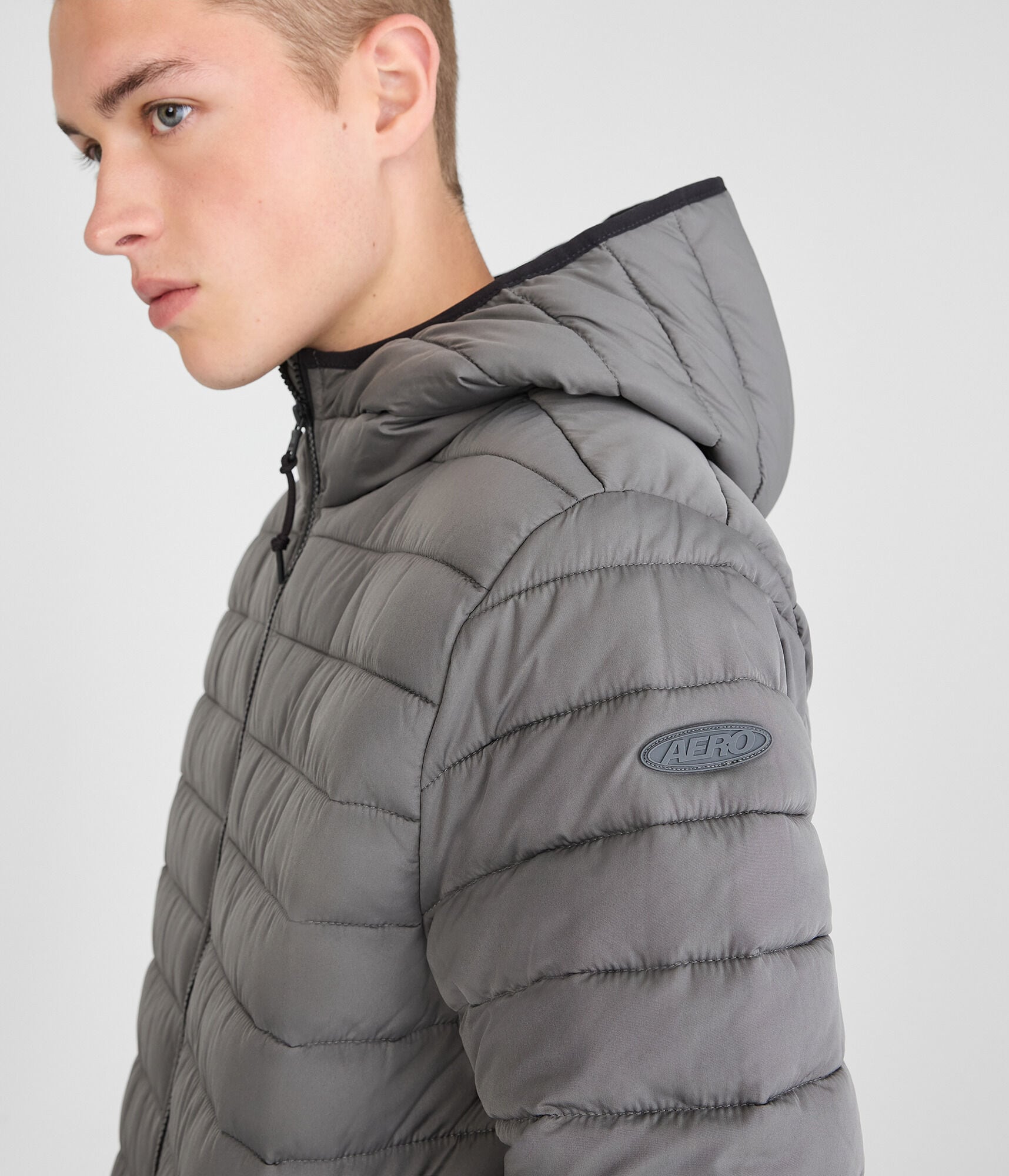 Hooded Midweight Puffer Jacket