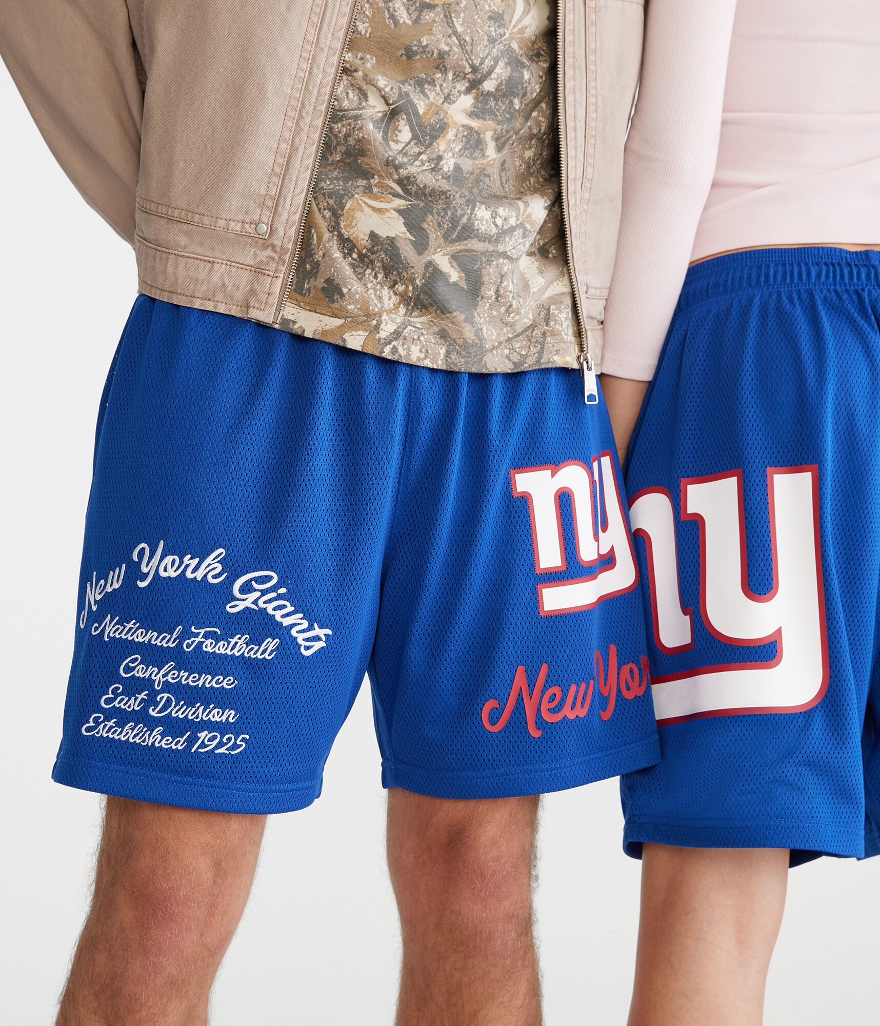 New York Giants Mesh Shorts 6"