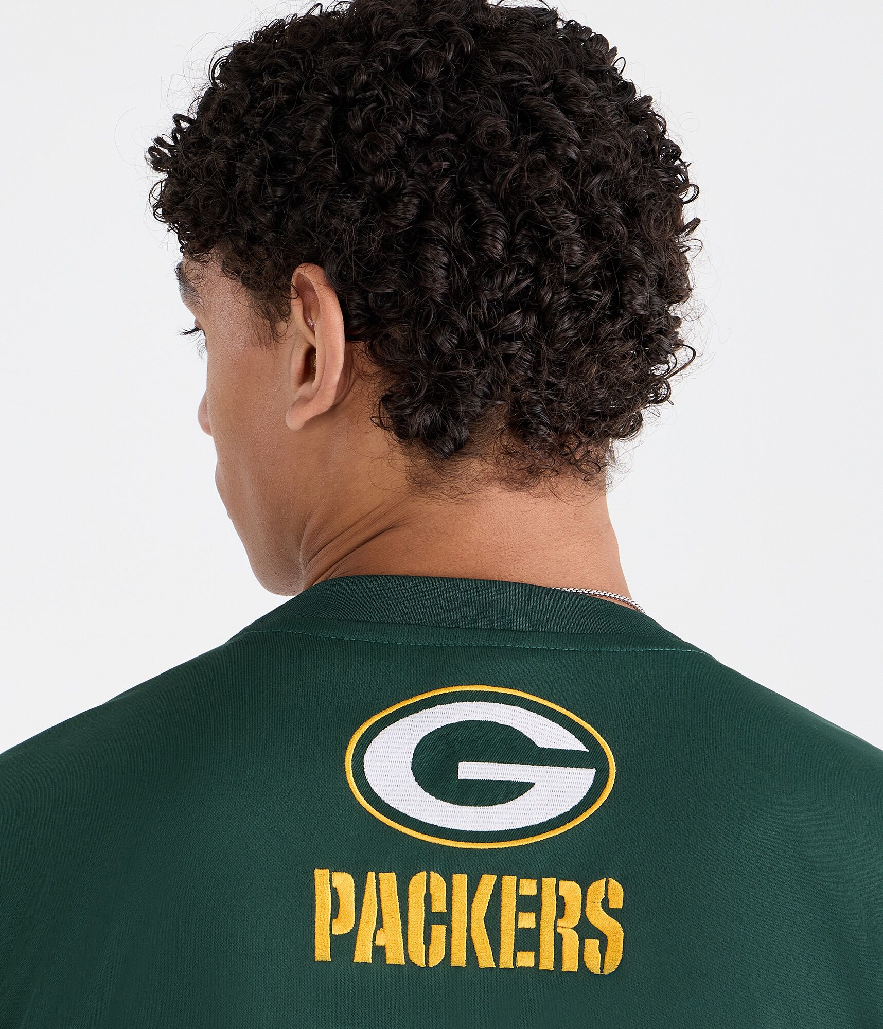 Green Bay Packers Colorblock Mesh Top